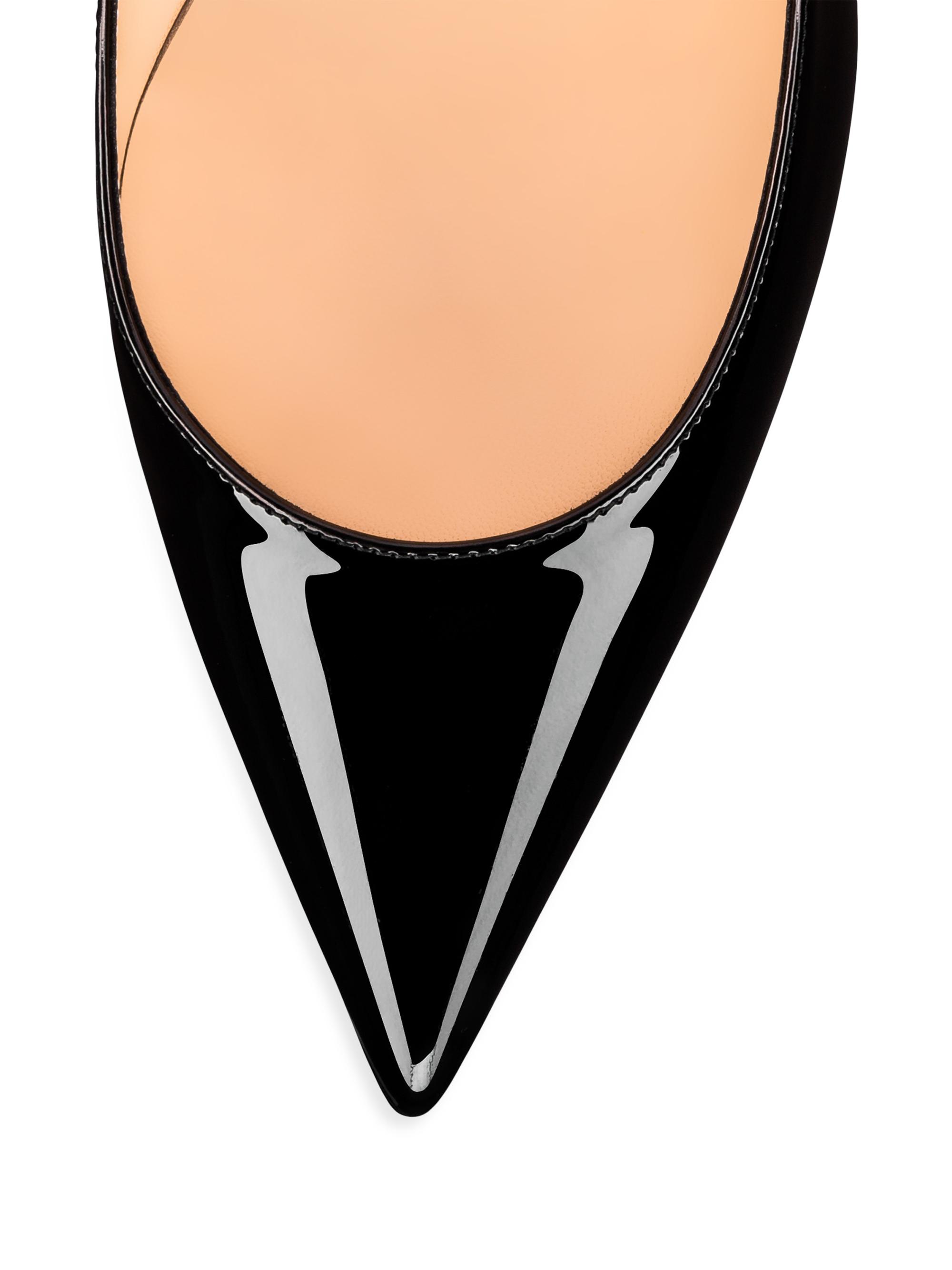 Kate 100MM Patent Leather Pumps