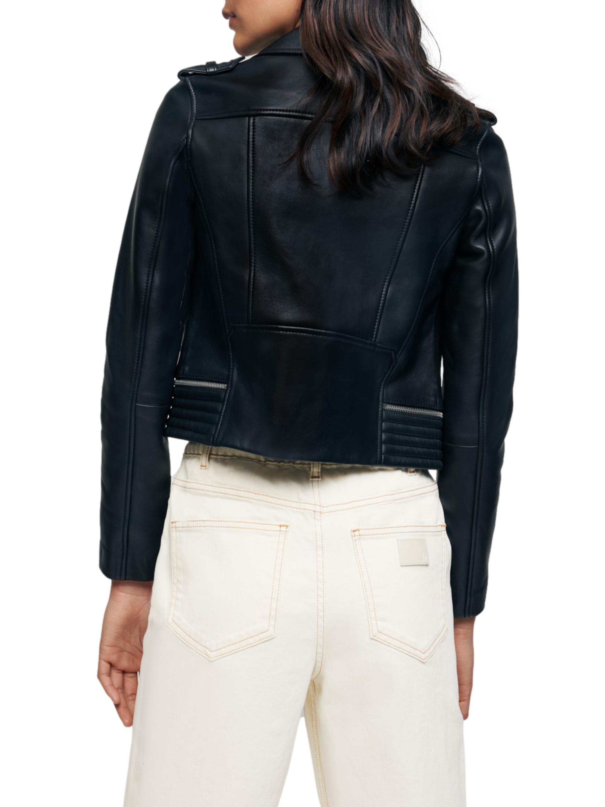 Maje Leather Moto Jacket | Saks Fifth Avenue