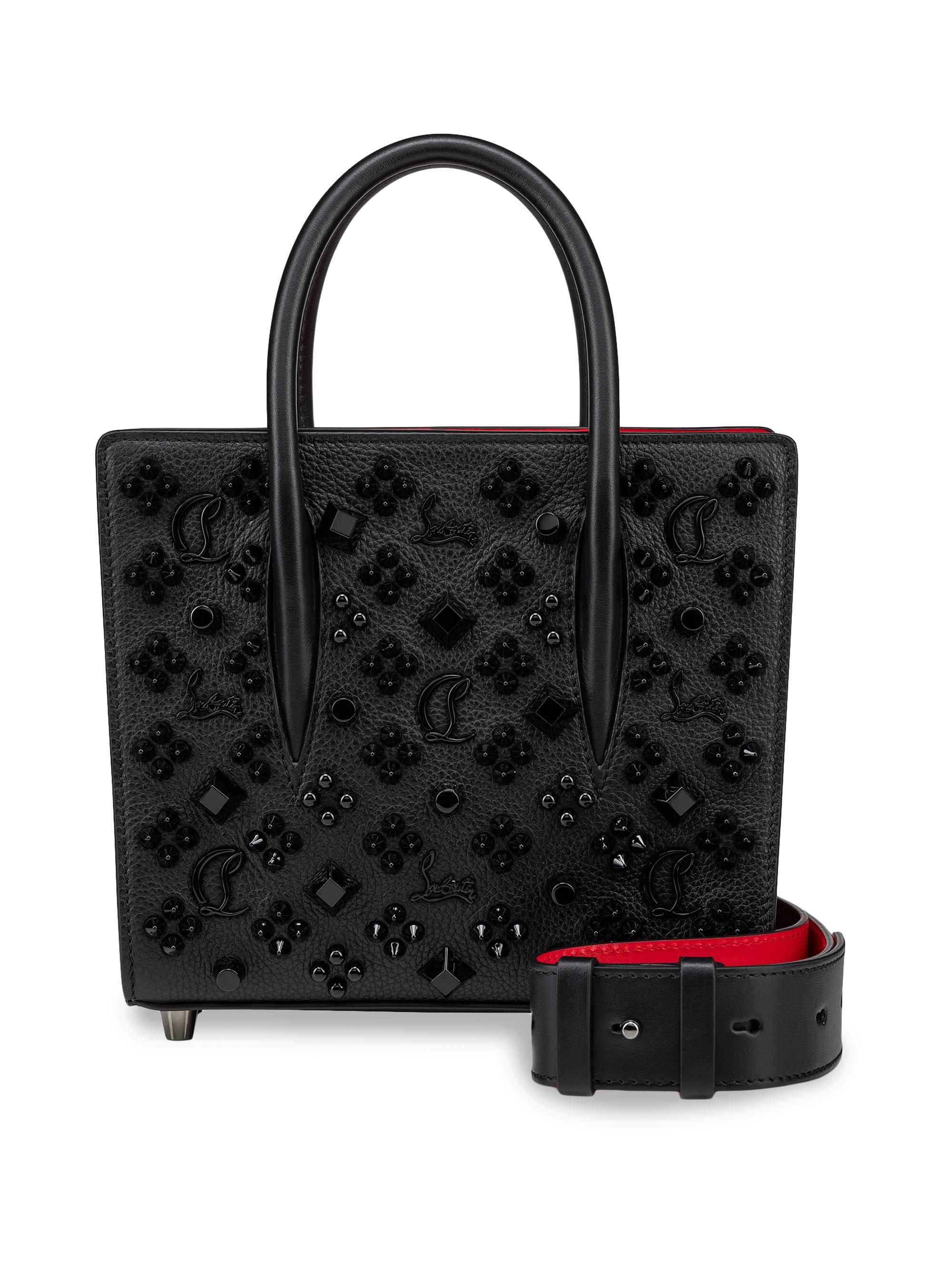 Christian Louboutin Mini Paloma Leather Top Handle Bag | Saks