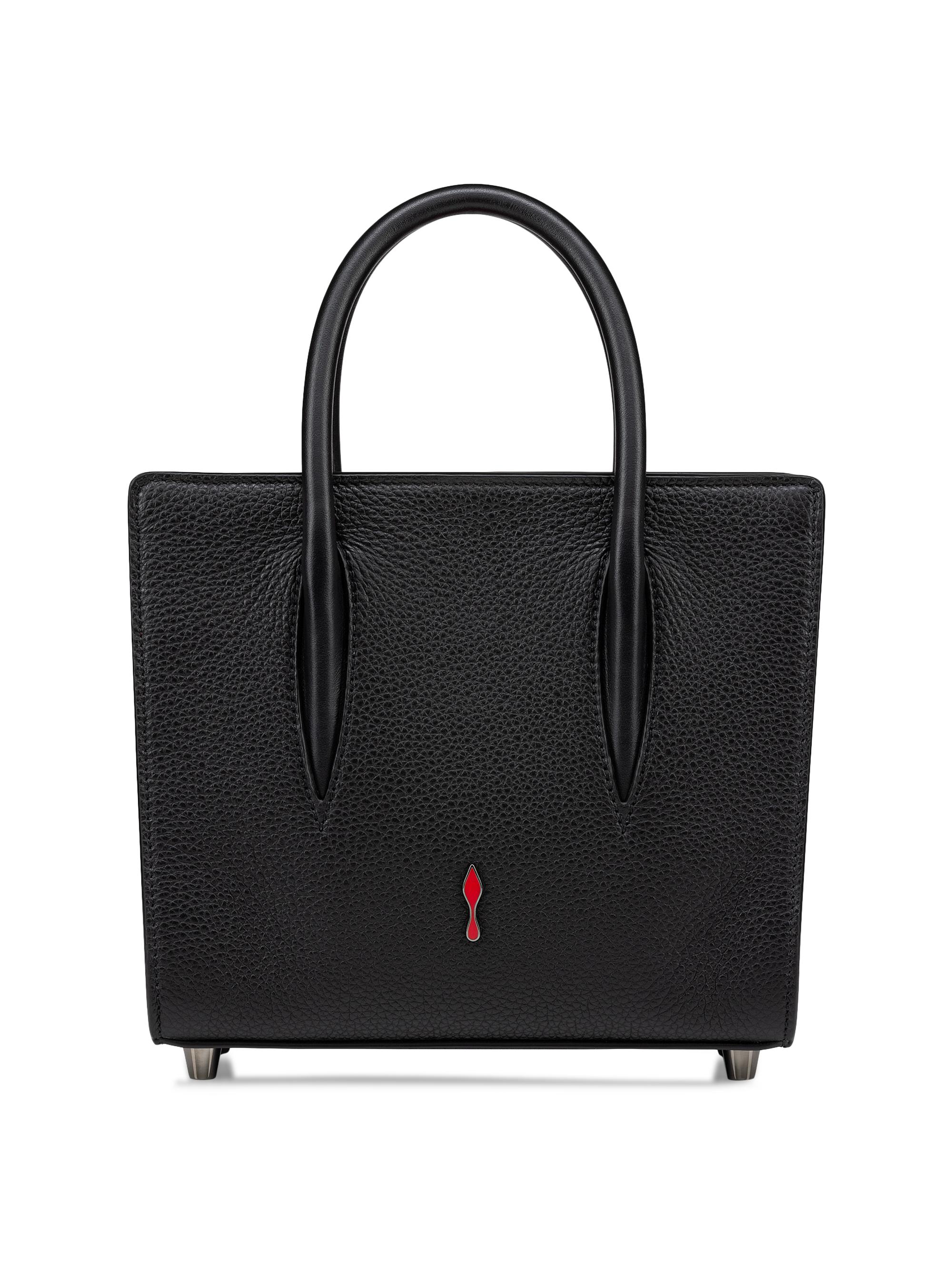 Christian Louboutin Paloma パロマM バッグ Paloma medium - Top handle bag - Grained calf leather and spikes
