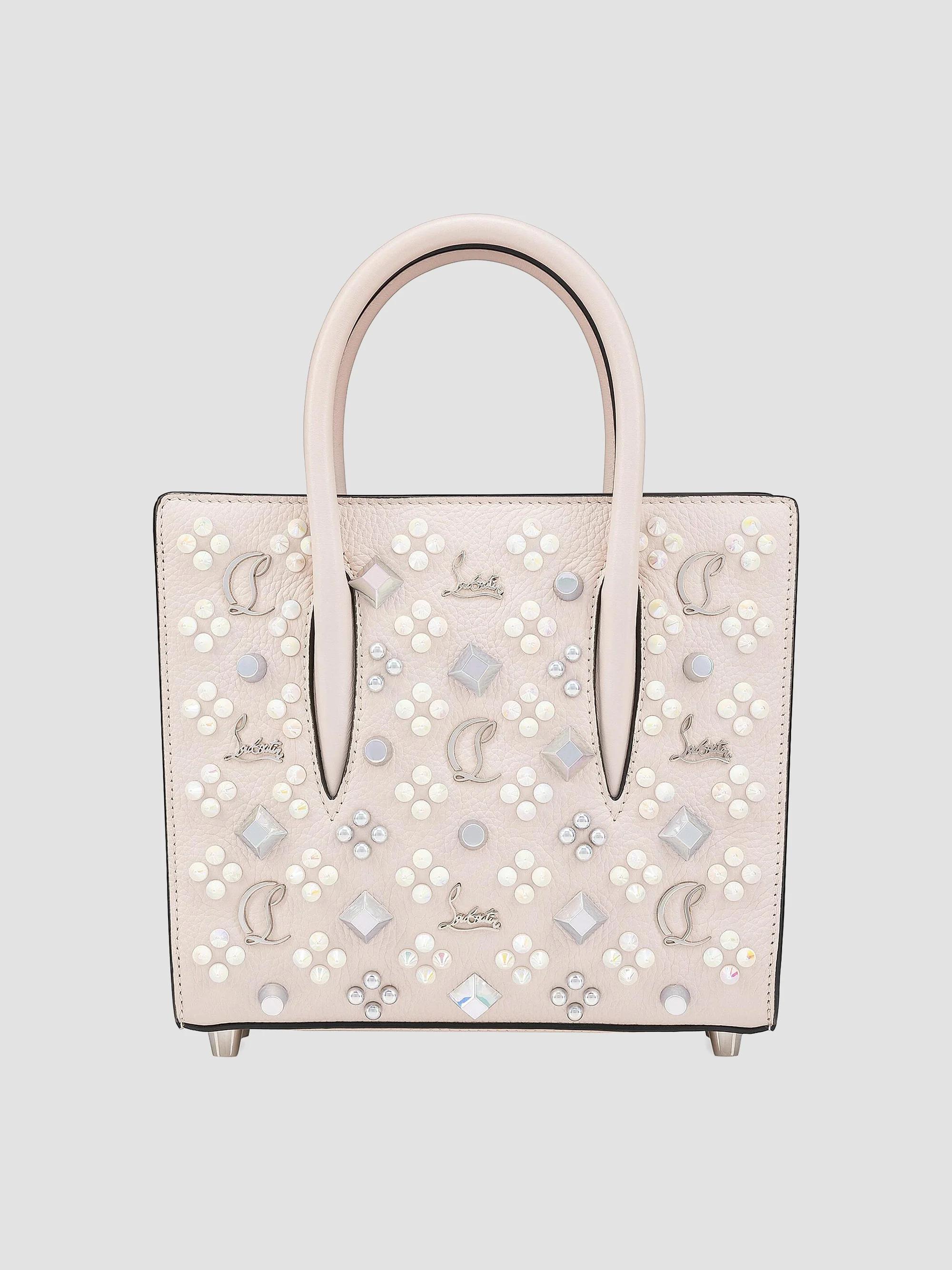 Christian Louboutin Mini Paloma Leather Top Handle Bag | Saks