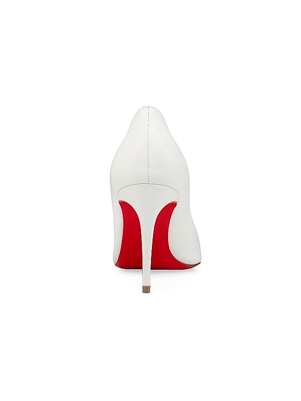 Shop Christian Louboutin Kate 85MM Leather Pumps | Saks Shop Christian Louboutin Kate 85MM Leather Pumps | Saks