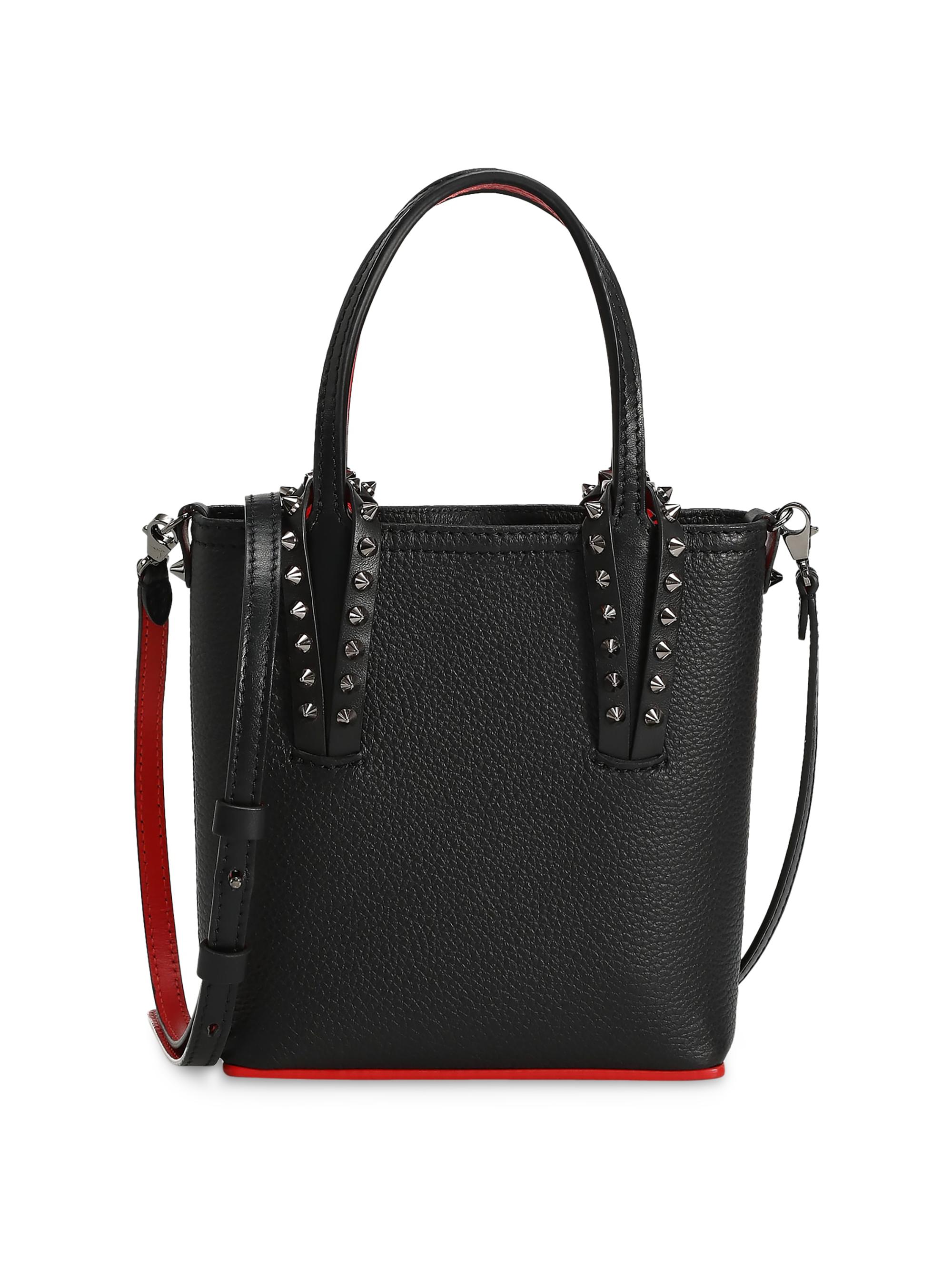 Christian Louboutin Women's Cabata N/S Mini Top Handle Bag - Black