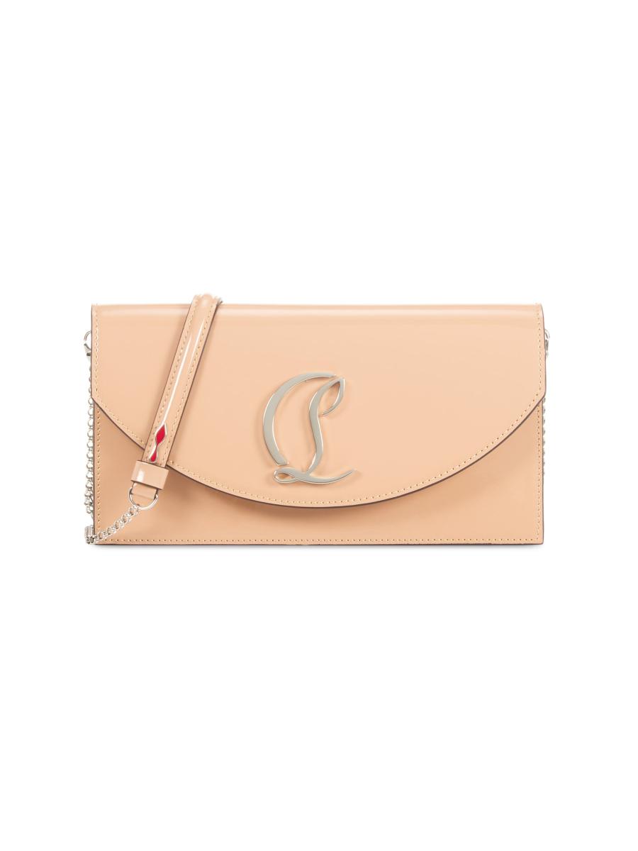 Christian Louboutin Loubi54 Patent Leather Clutch | Saks