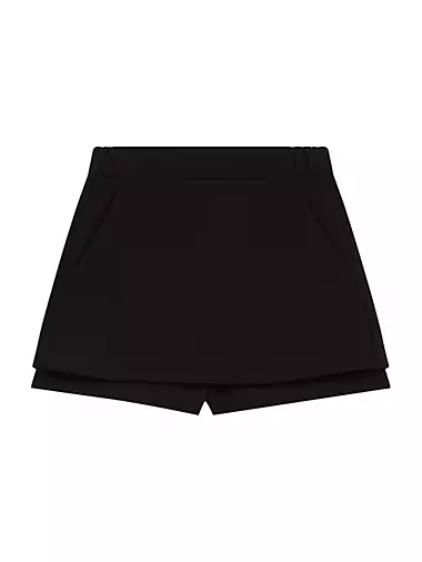 Crepe Skirt Shorts