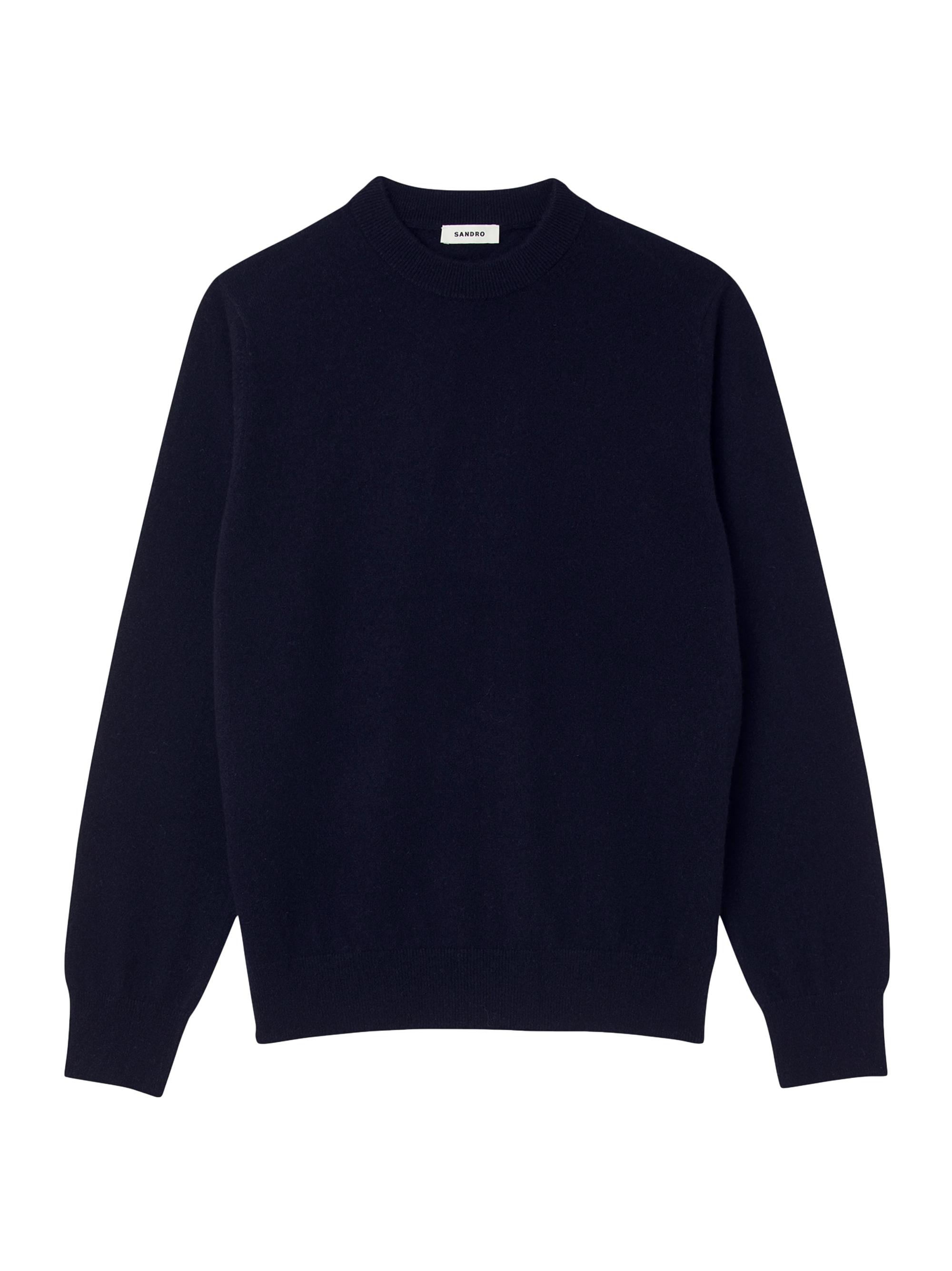 Sandro Men's Cashmere Sweater - Blue Prusse