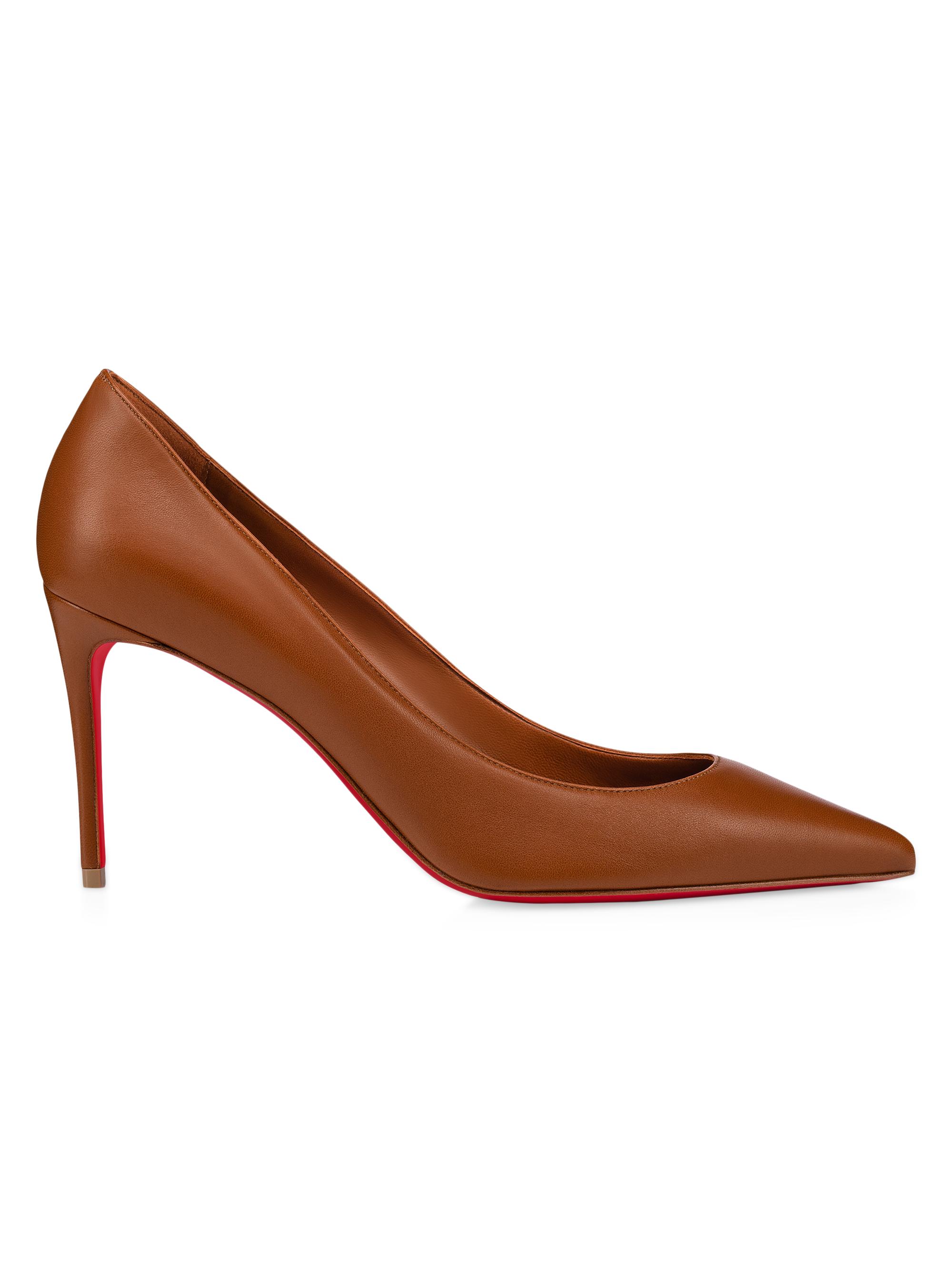 Christian Louboutin Sporty Kate 85MM Patent Leather Pumps | Saks