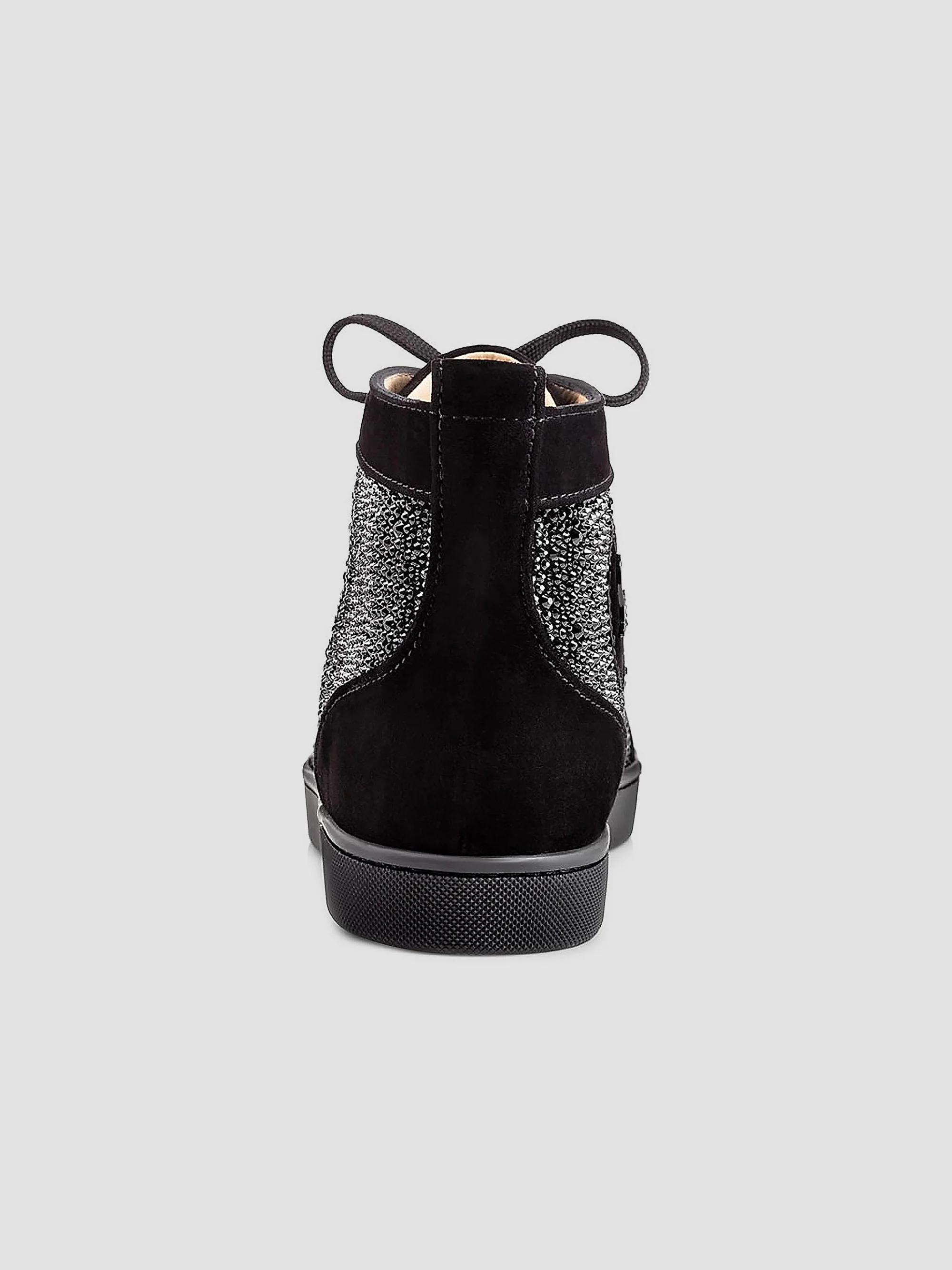 Christian Louboutin Louis Strass High-Top Sneakers | Saks  display picture 2