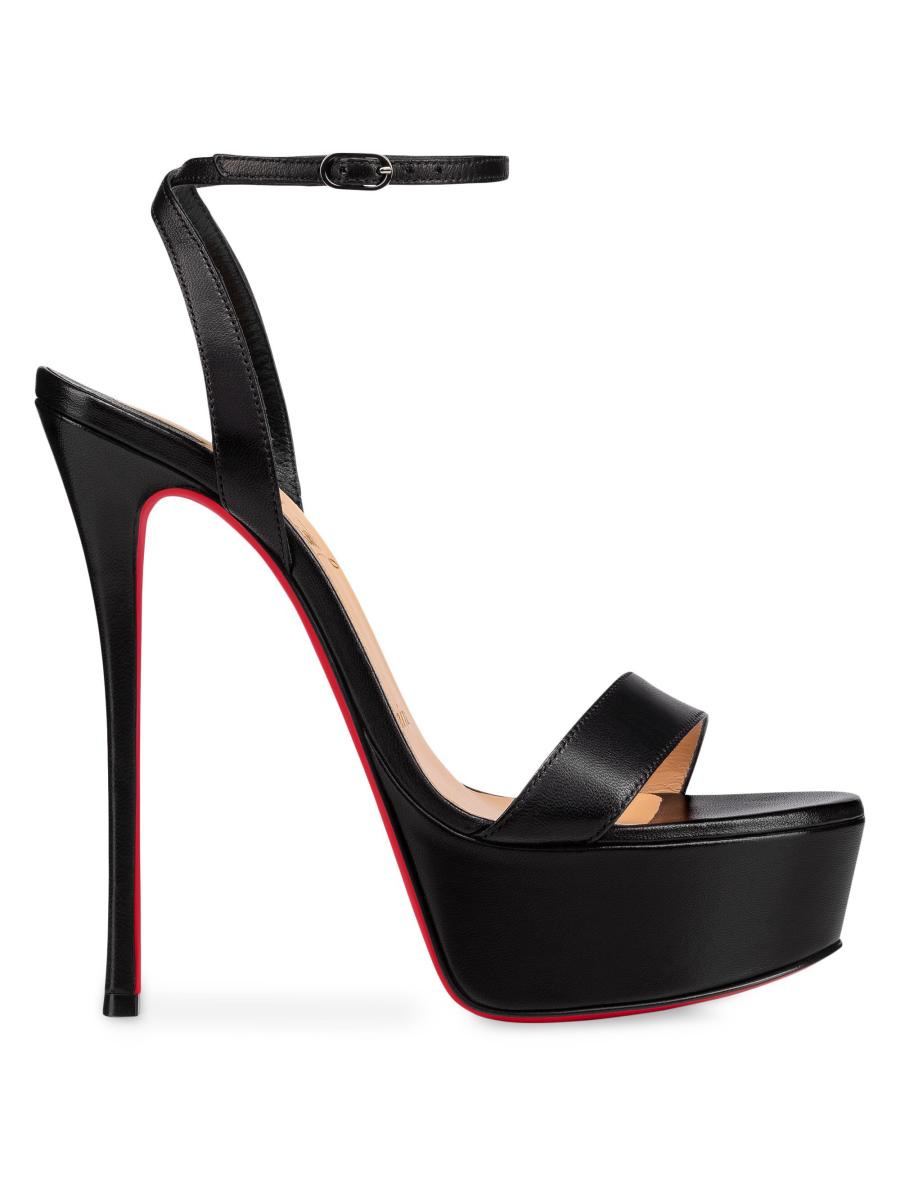 Christian Louboutin Loubi Queen Alta 150MM Leather Platform