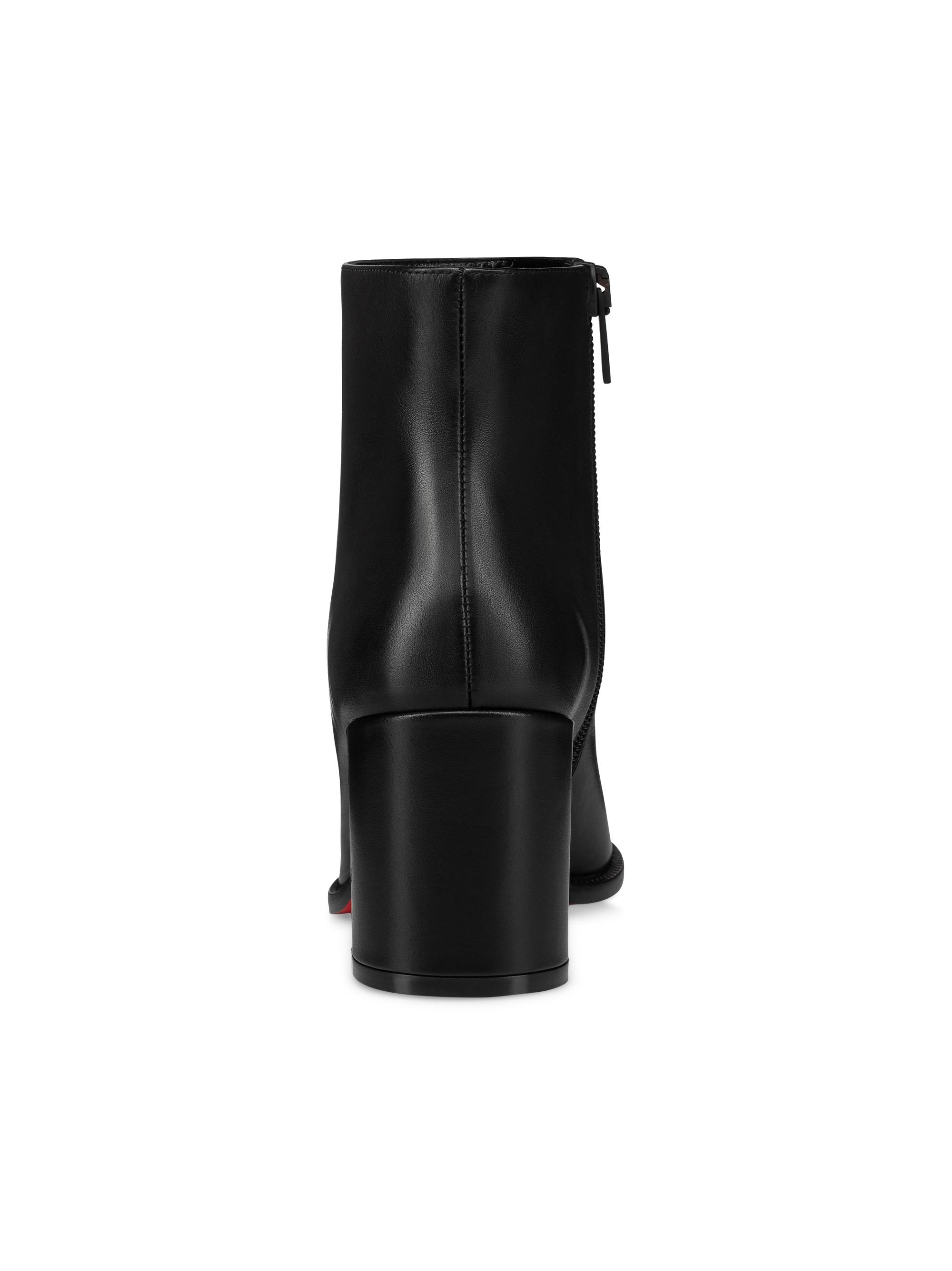 Christian Louboutin Adoxa 70MM Leather Booties | Saks Fifth Avenue