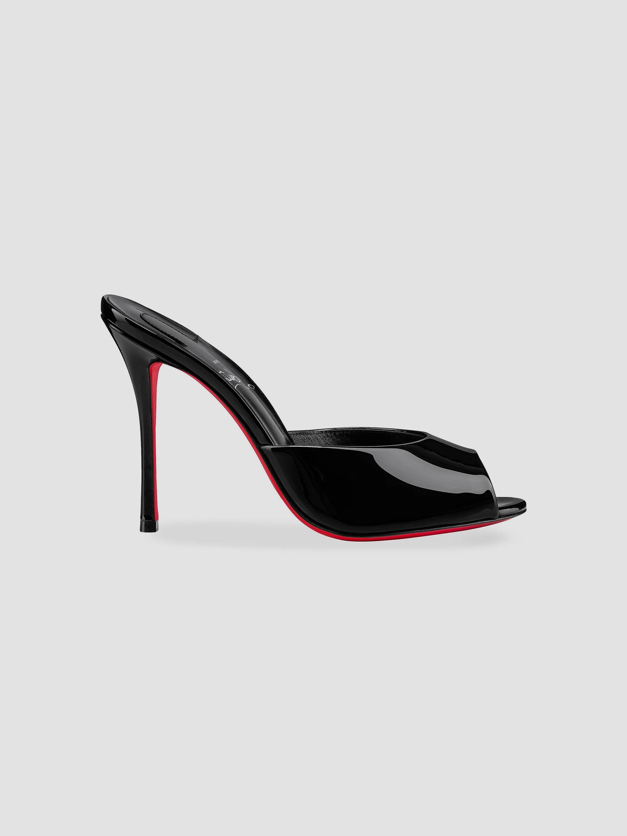 Me Dolly 100MM Patent Leather Mules