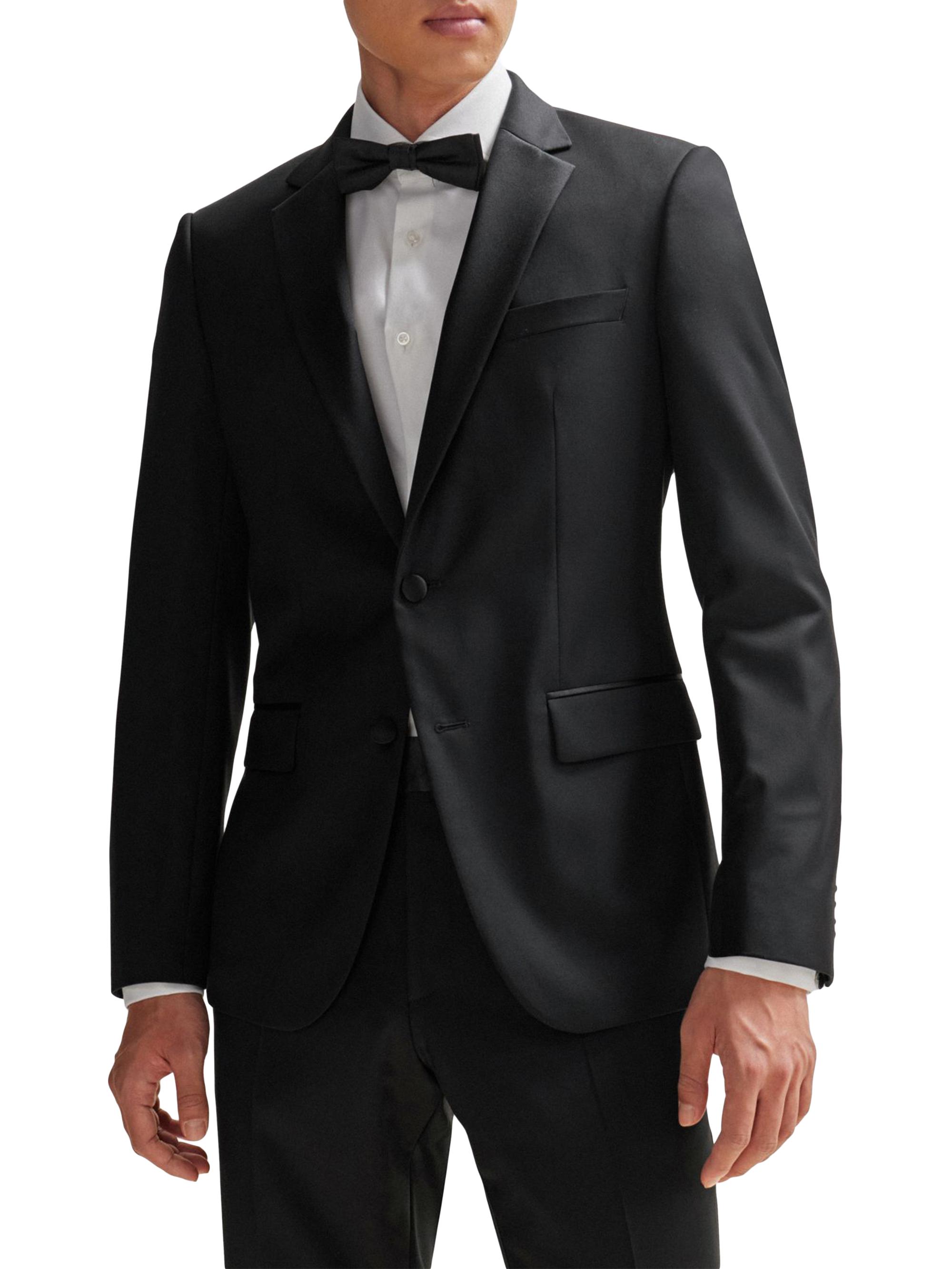 BOSS Tuxedo Jacket in Virgin-Wool Serge | Saks Fifth Avenue