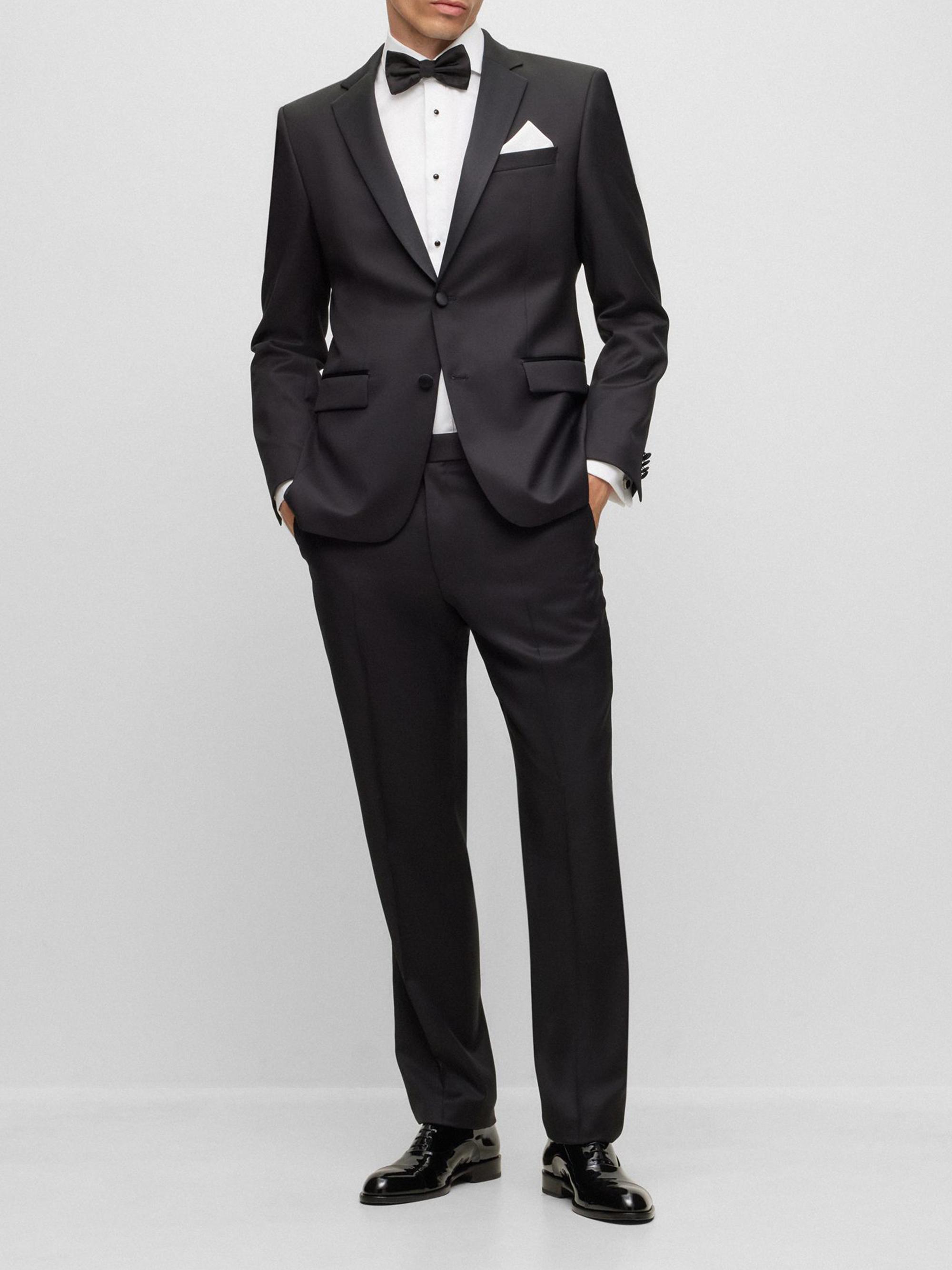BOSS Tuxedo Jacket in Virgin-Wool Serge | Saks Fifth Avenue