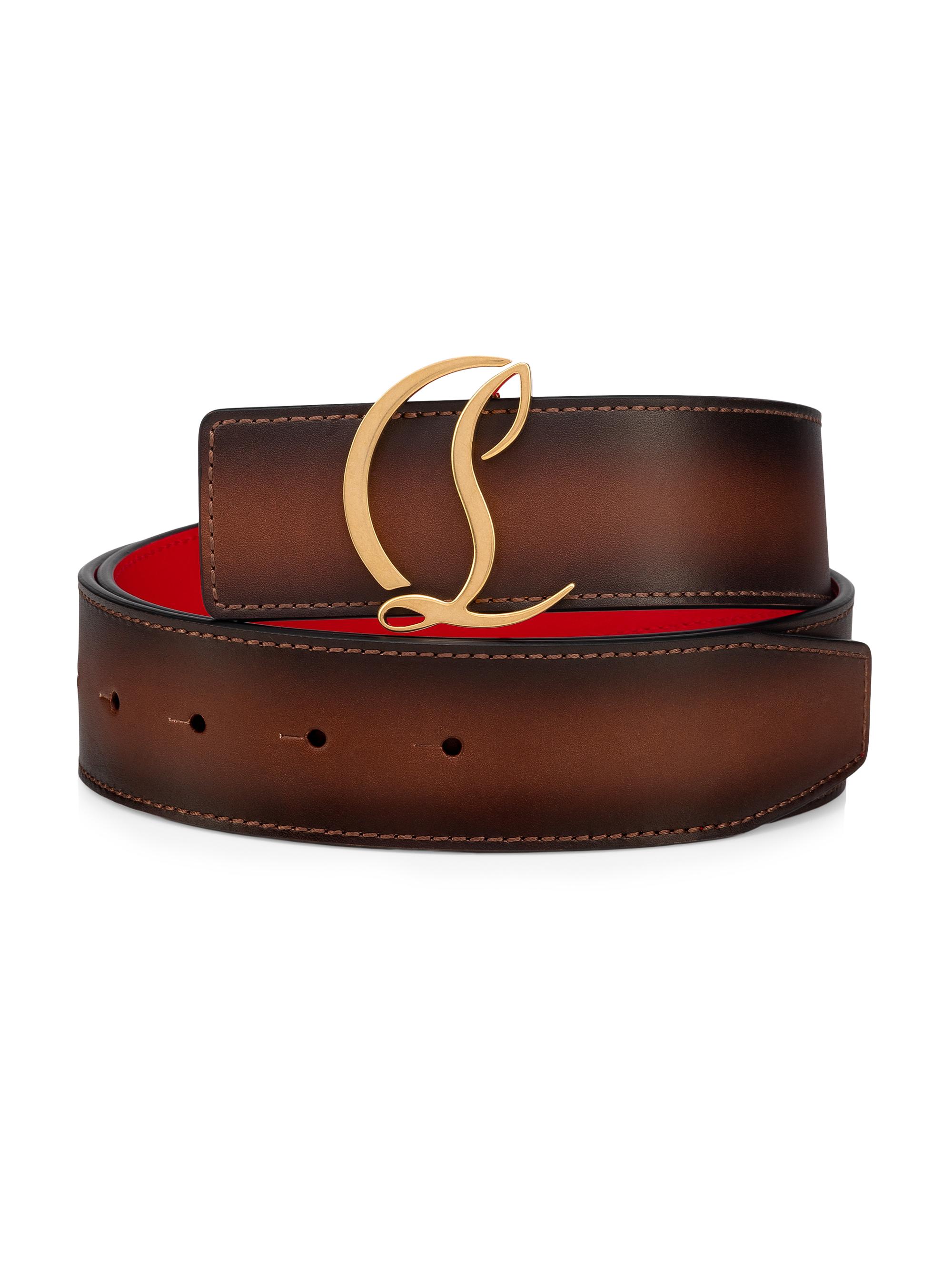Christian Louboutin Logo Belt | Saks Fifth Avenue
