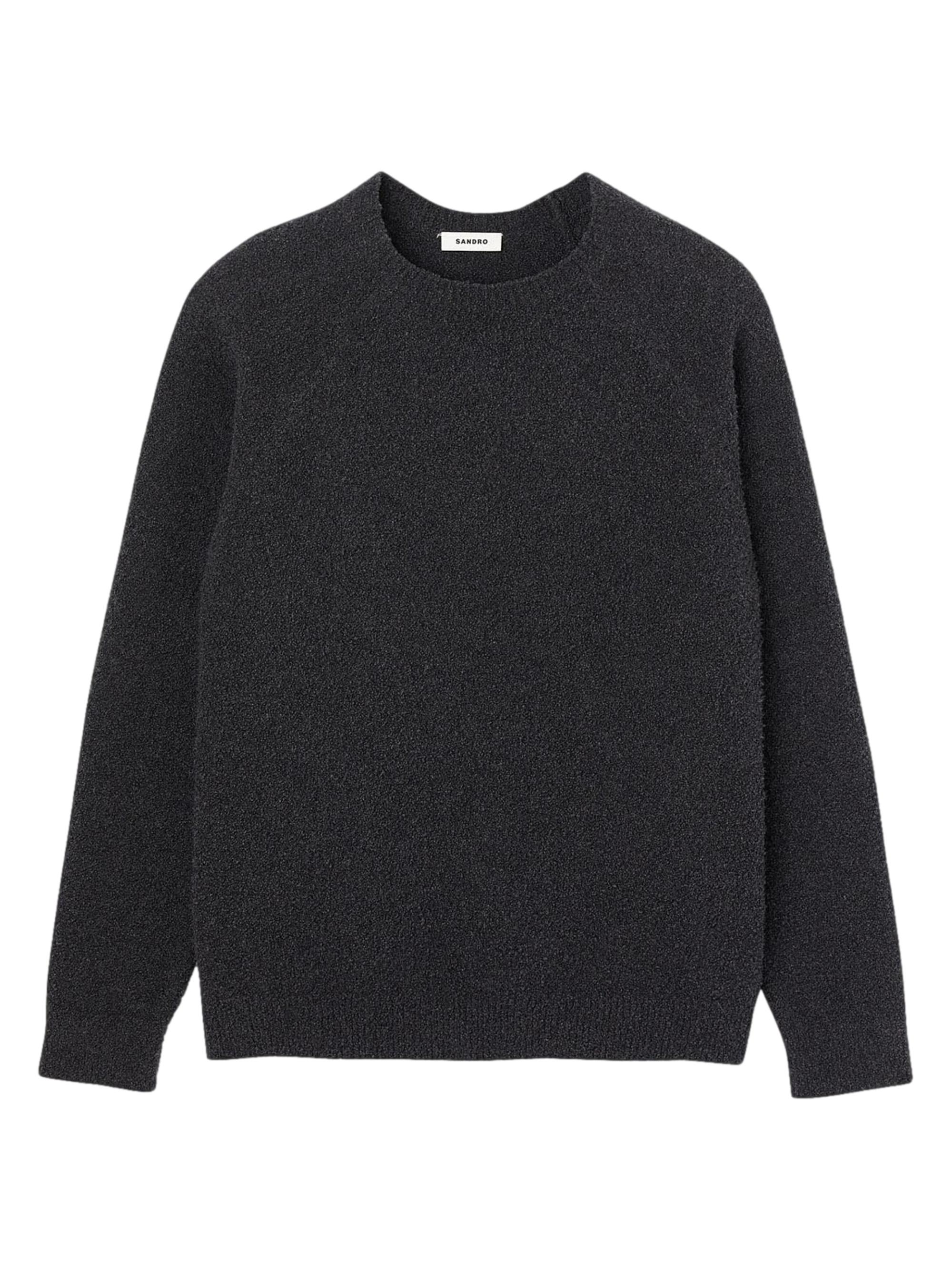 Sandro Men's Long Sleeved Sweater - Charcoal Grey