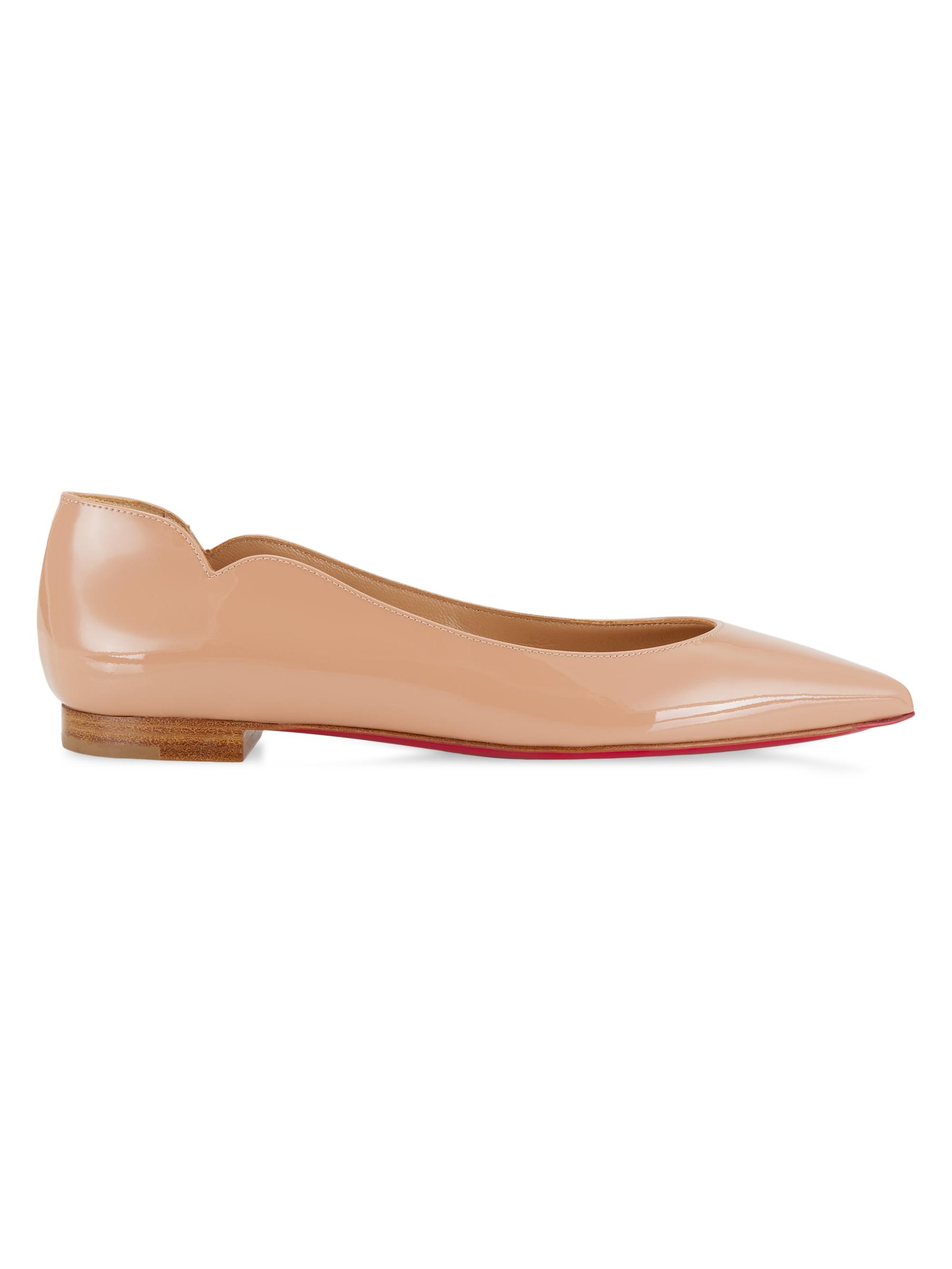 Christian Louboutin Women's Hot Chickita Flats - Beige