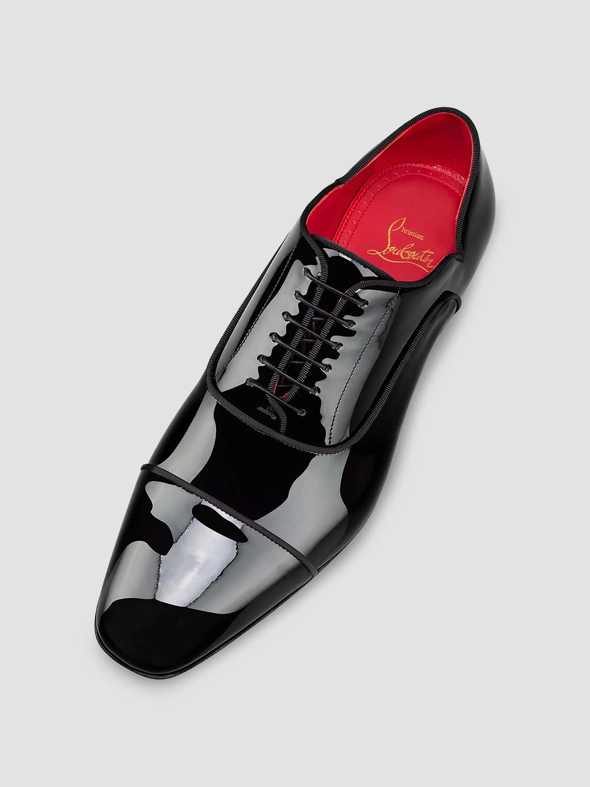 Christian Louboutin Greggy Chick Patent Leather Oxford Shoes  display picture 2
