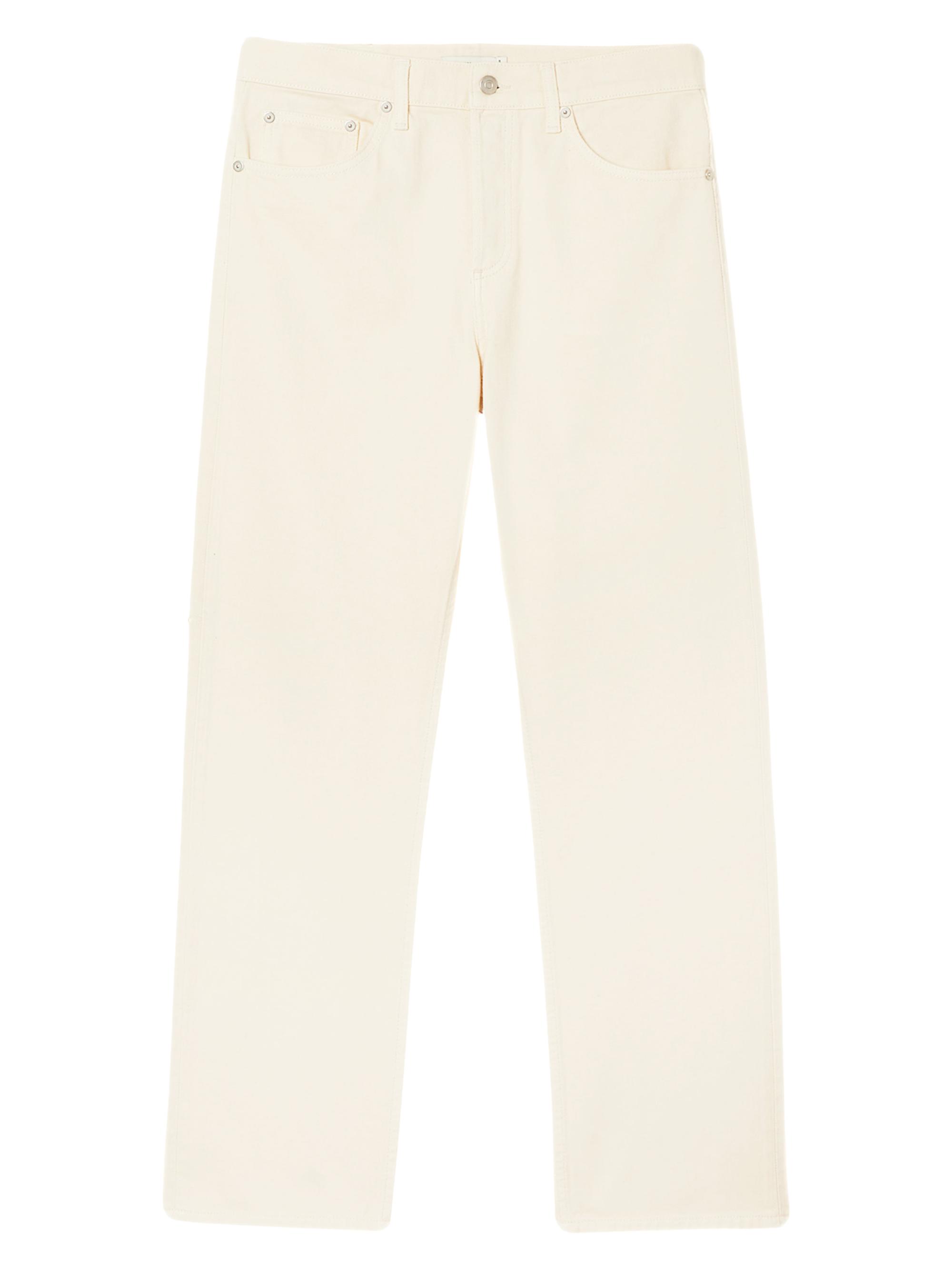 Sandro Men's Cotton Jeans - Ecru