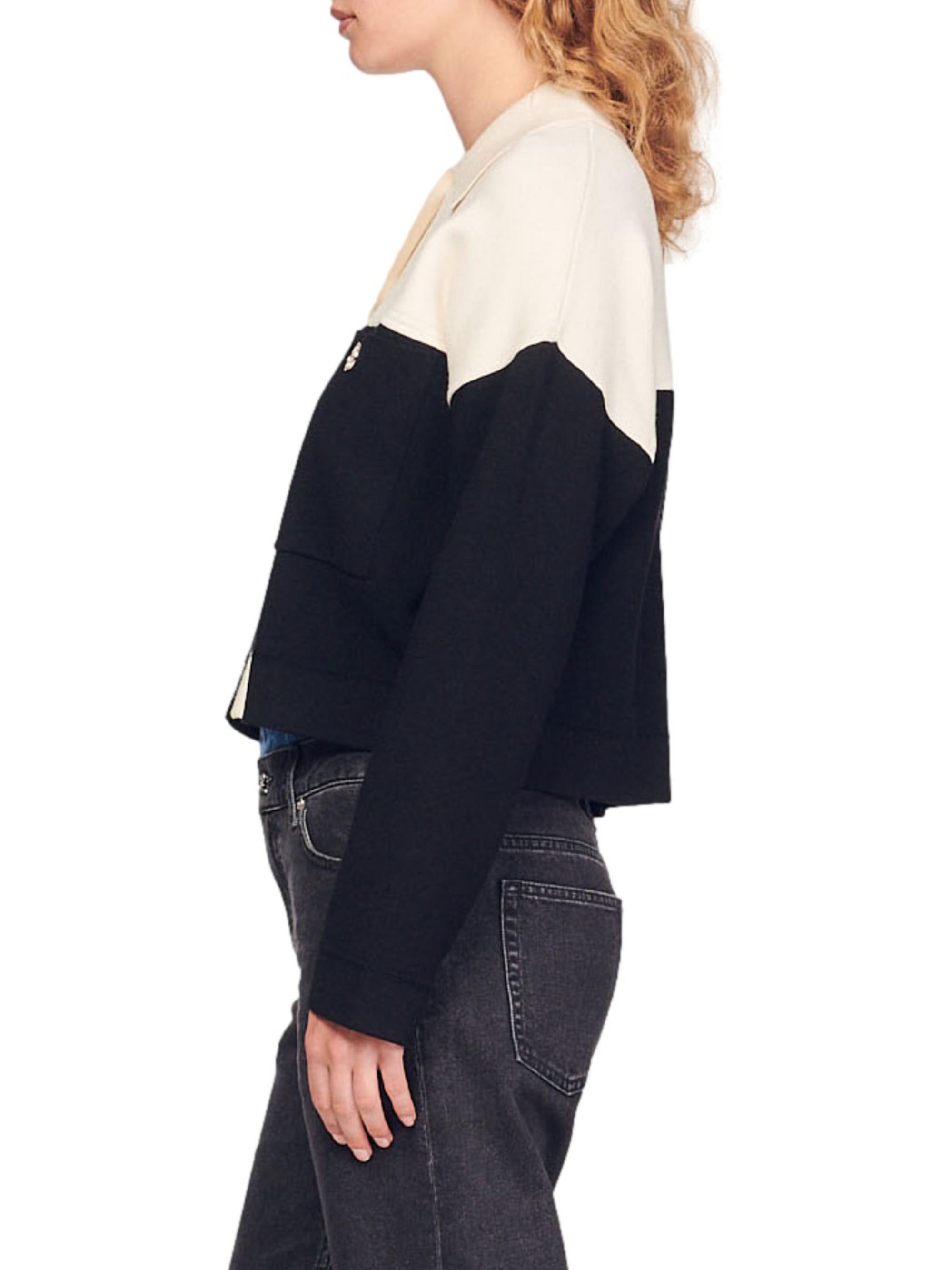 Sandro Killim Cropped Cardigan | Saks Fifth Avenue