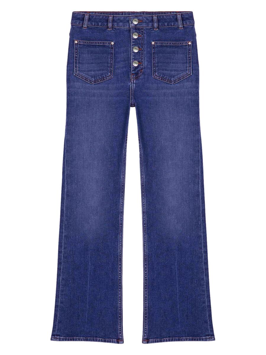 Maje Jeans with Button Fly | Saks Fifth Avenue