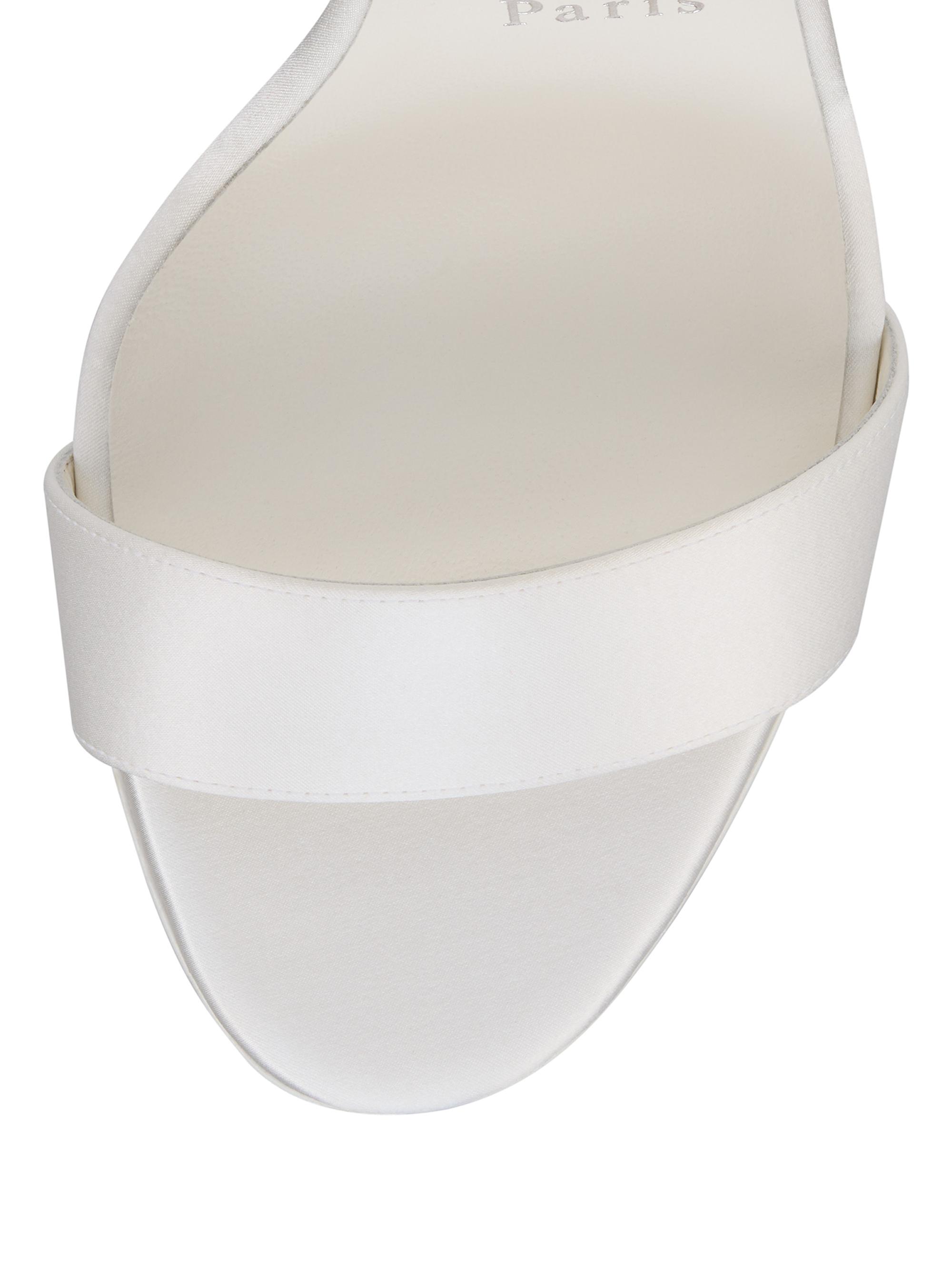 Sandale Du Désert 100MM Satin Sandals