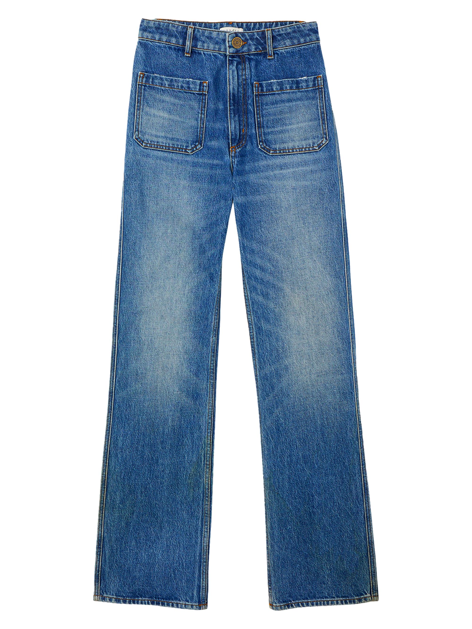 Saint Laurent 70's Authentic Medium Denim Jeans | Saks Fifth