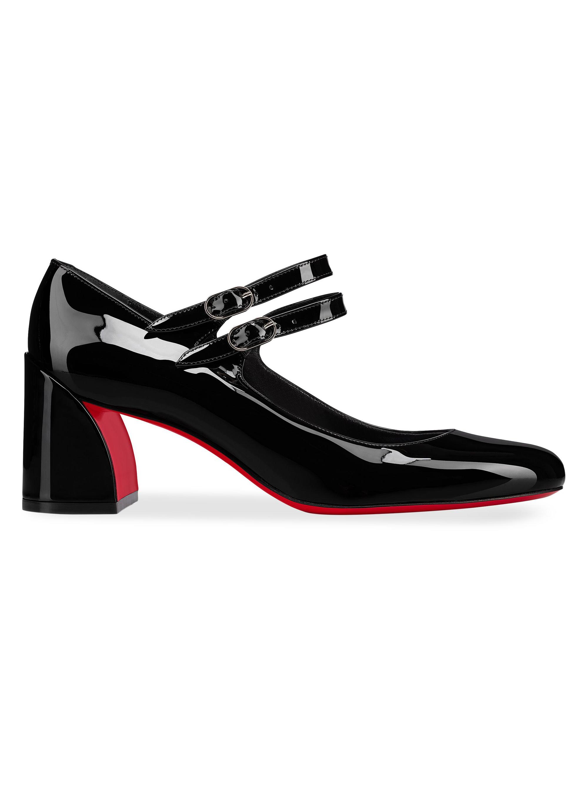 Christian Louboutin Miss Sab 55MM Patent Leather Pumps | Saks