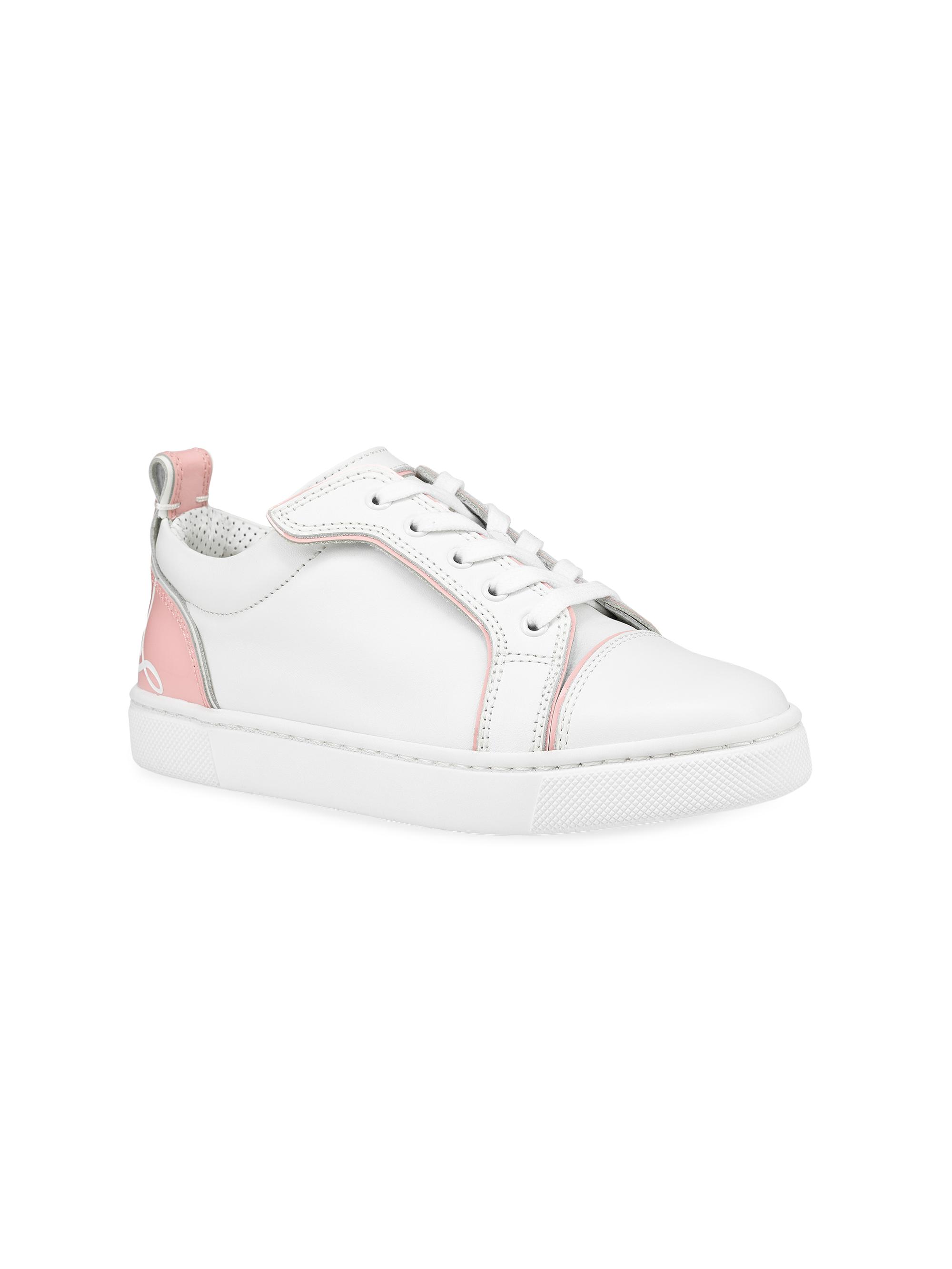 Christian Louboutin Little Kid's & Kid's Funnyto Sneakers - Pink 13 (Child)