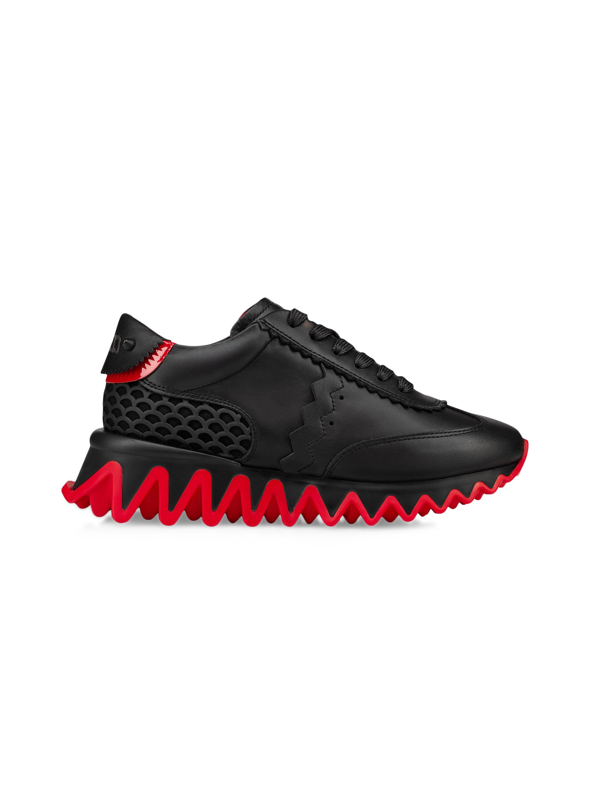 Christian Louboutin Little Boy's & Boy's Mini Shark Sneakers - Black 2 (Child)