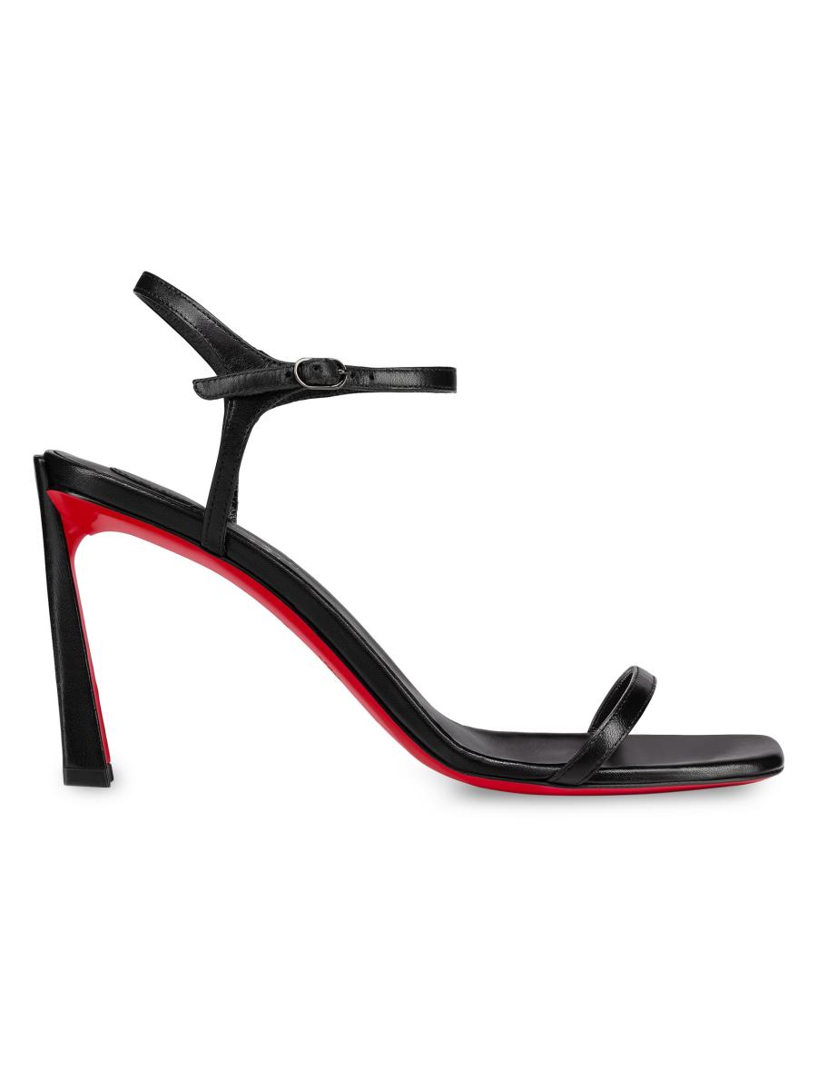 【送料&関税込】Christian Louboutin DACcolletAC Condorline 5 Christian Louboutin Condora 85MM Leather Sandal Heels | Saks