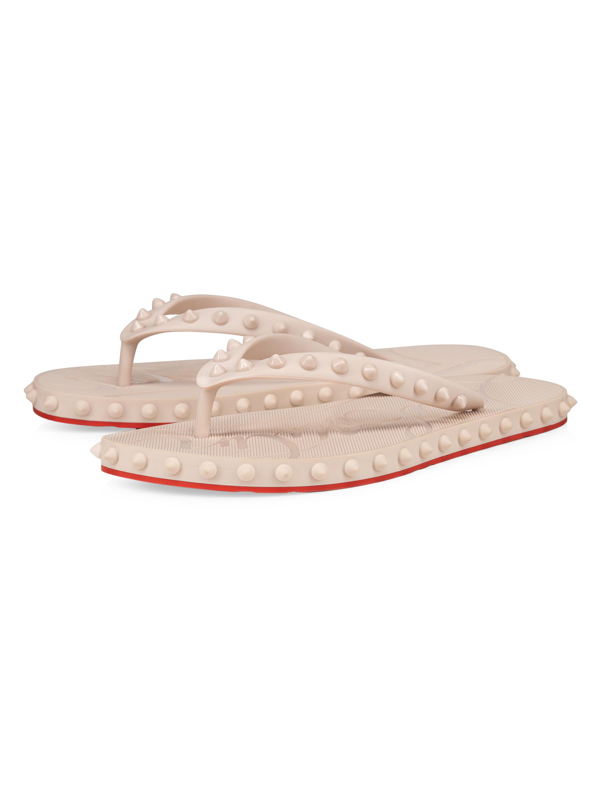 Christian Louboutin Super Loubi Flip Flops | Saks Fifth Avenue