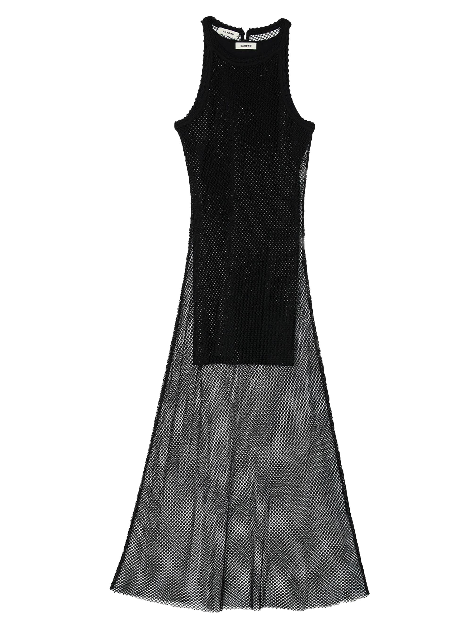 rhinestone mesh overlay dress Xanthe Rhinestone Mesh Mini Dress In White