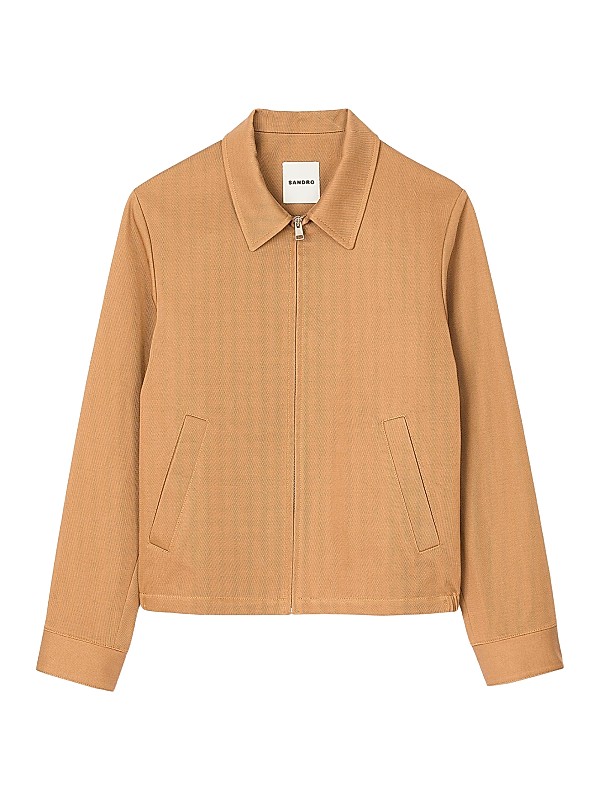 Shop Sandro Cotton Jacket | Saks Fifth Avenue Shop Sandro Cotton Jacket | Saks Fifth Avenue