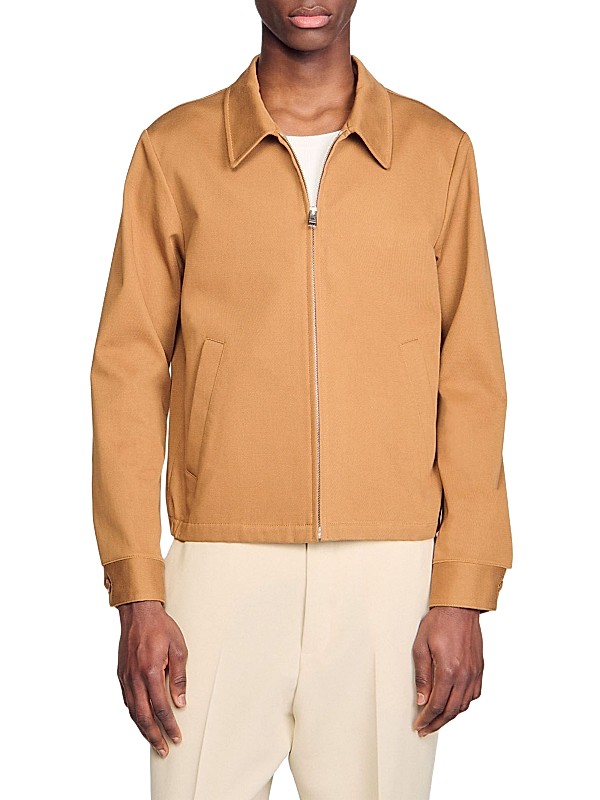 Sandro Cotton Jacket | Saks Fifth Avenue Sandro Cotton Jacket | Saks Fifth Avenue