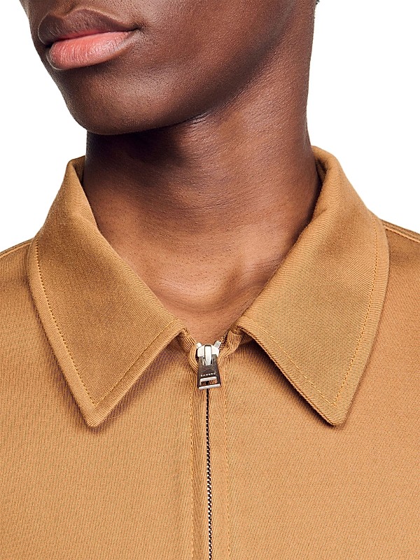 Shop Sandro Cotton Jacket | Saks Fifth Avenue Shop Sandro Cotton Jacket | Saks Fifth Avenue