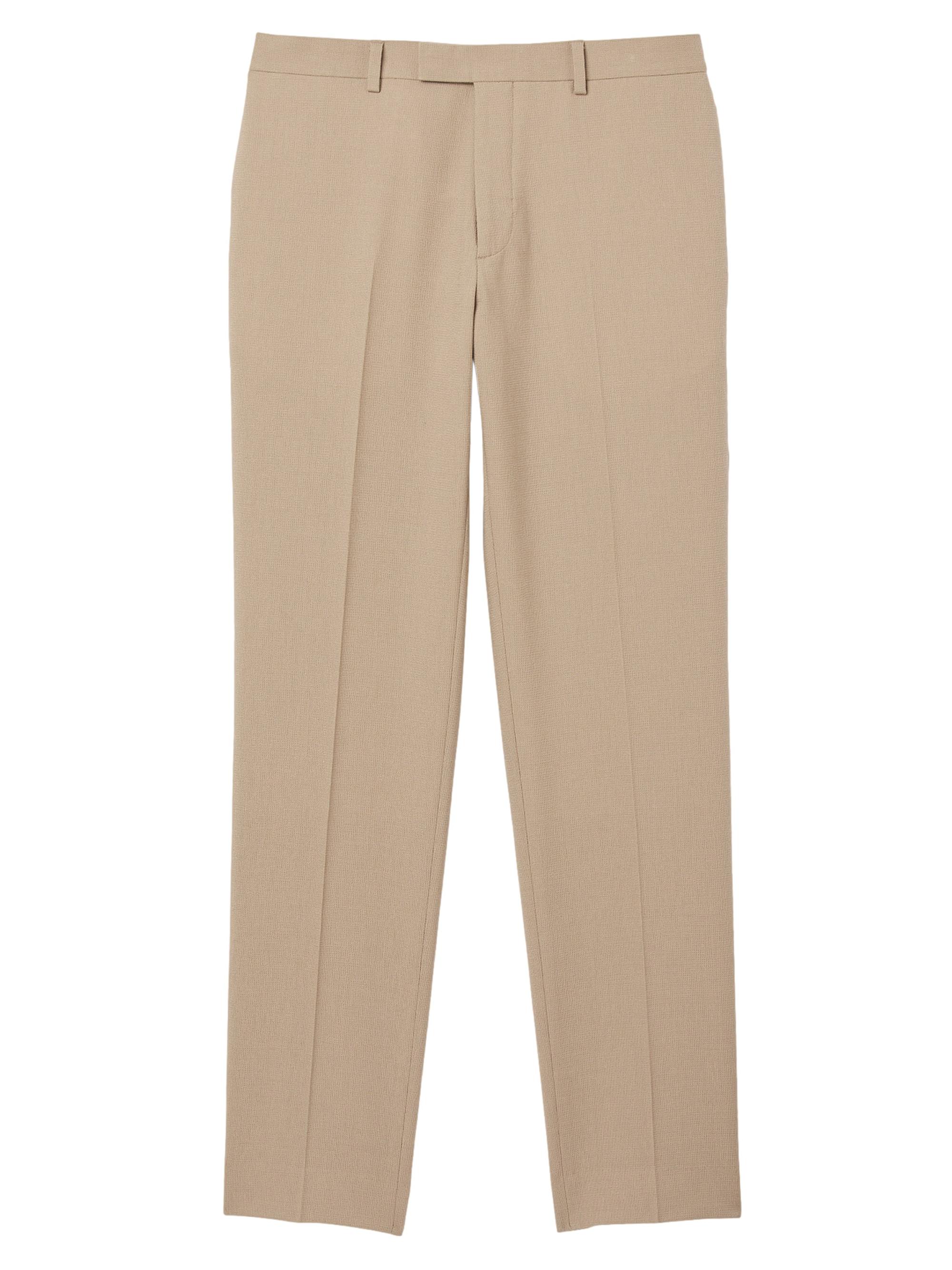 Sandro Men's Wool Suit Trousers - Natural