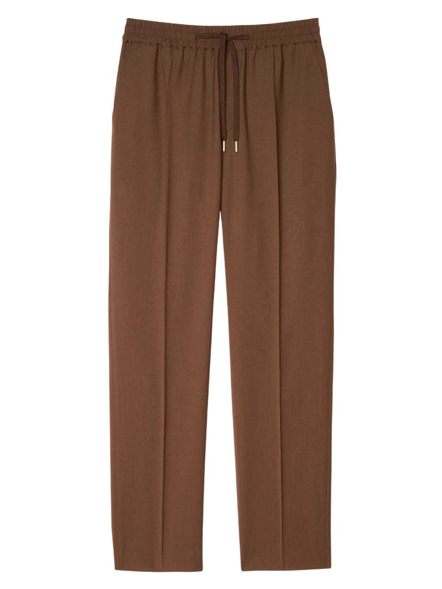 Sandro Elasticated Straight Leg Pants | Saks Fifth Avenue