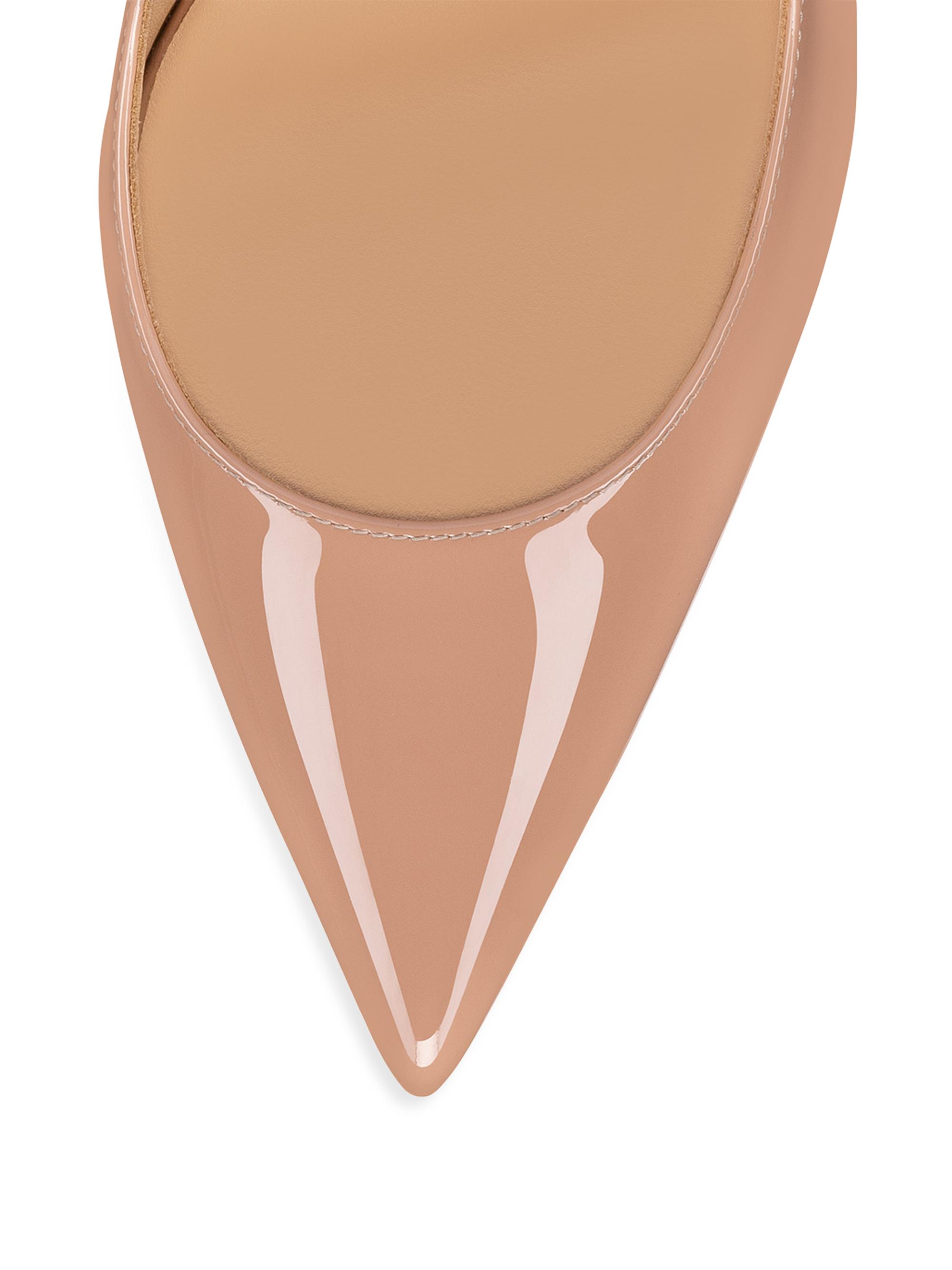 Christian Louboutin Hot Chick Sling 70MM Patent Leather Pumps