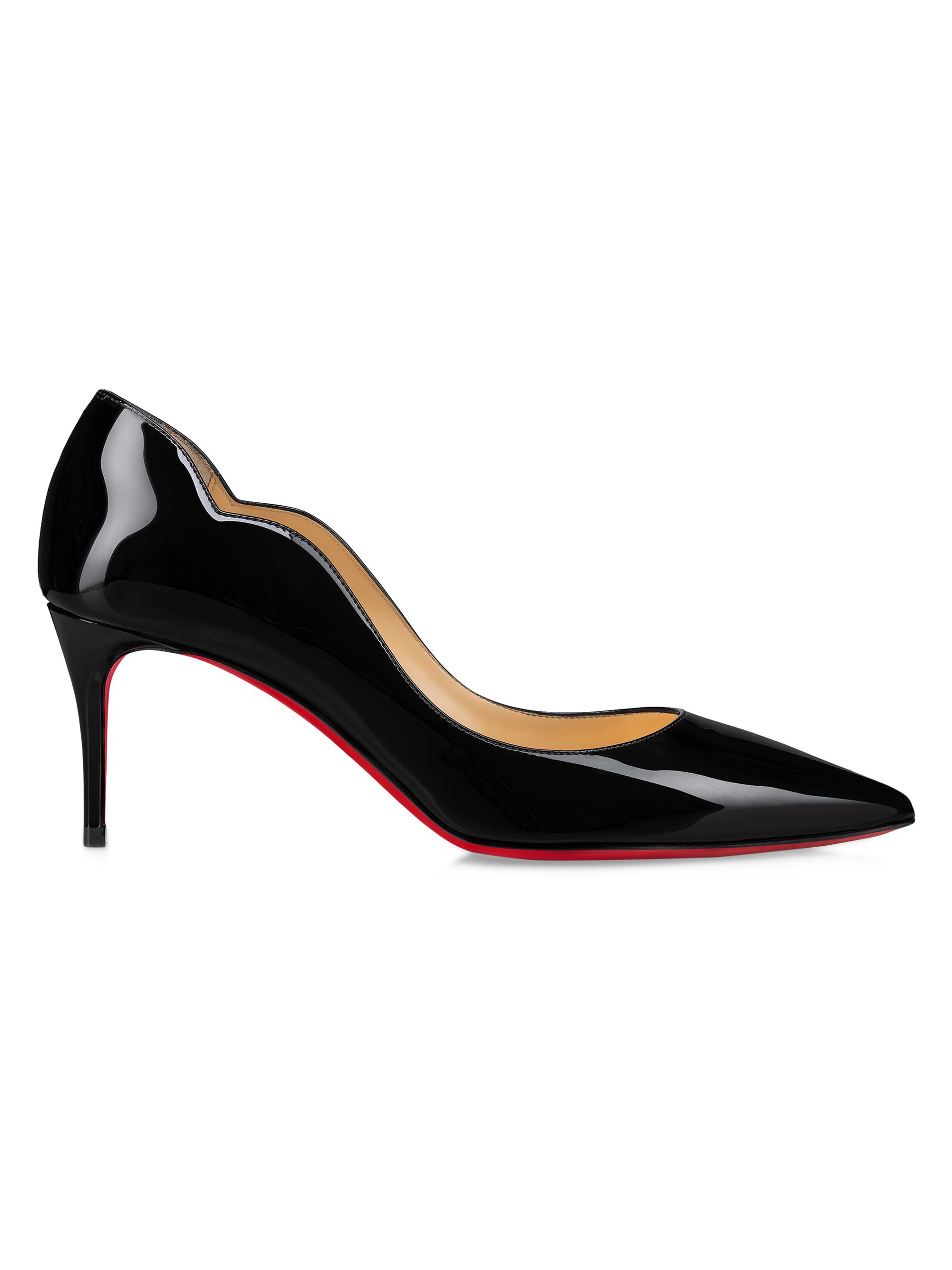 Christian Louboutin Hot Chick 70MM Leather Pumps | Saks Fifth Avenue