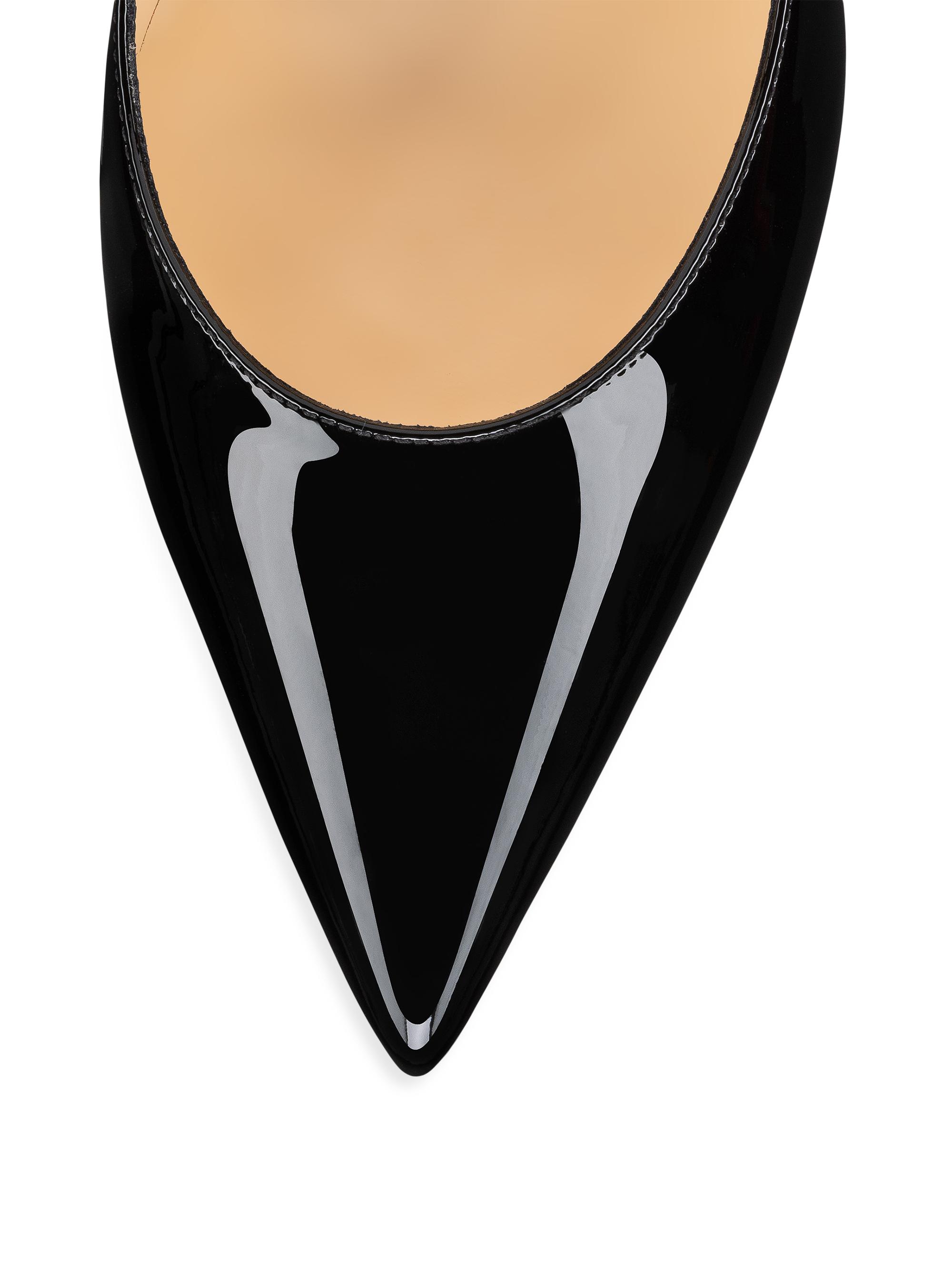 Christian Louboutin Hot Chick 70MM Leather Pumps | Saks Fifth Avenue