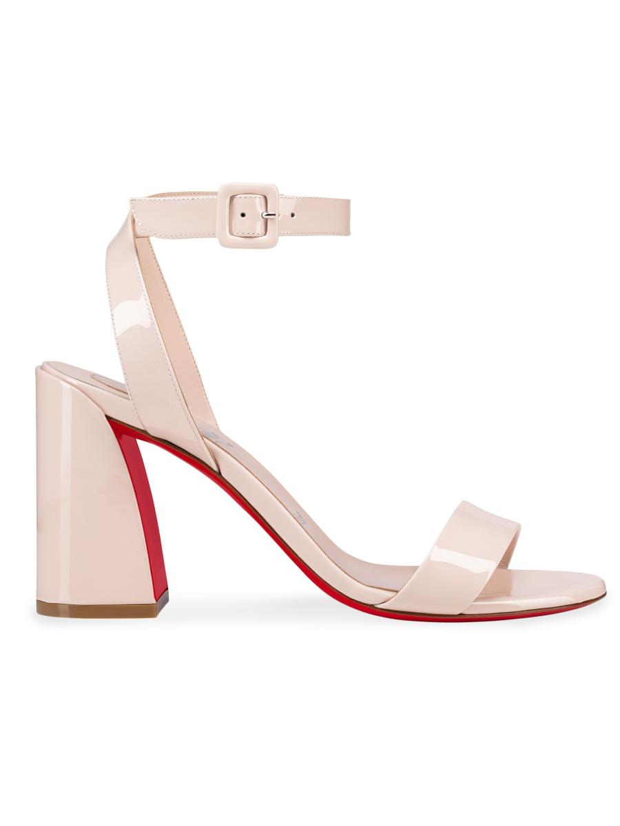 Christian Louboutin Miss Sabina 85MM Patent Leather Sandals