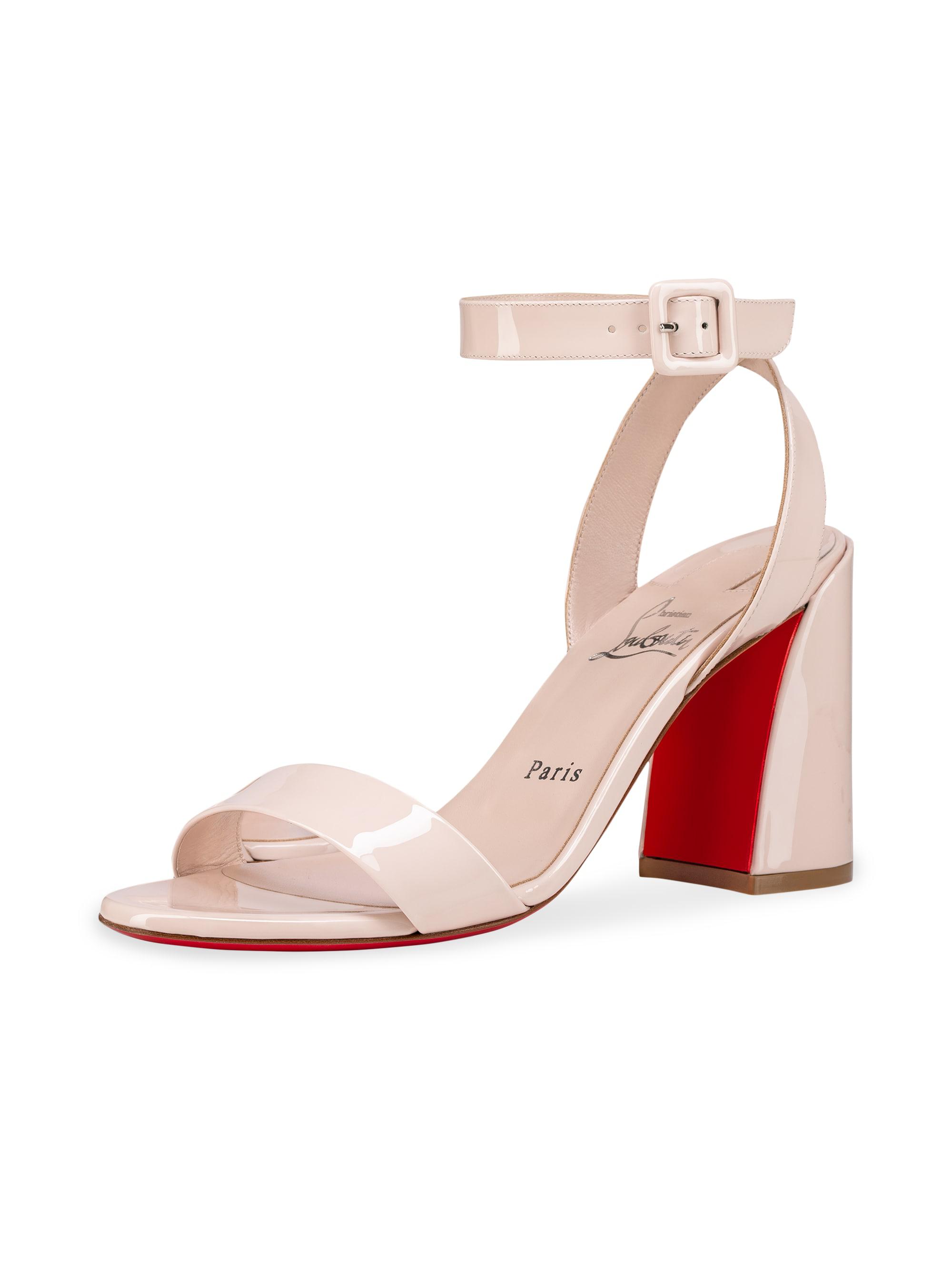 Christian Louboutin Women's Miss Sabina 85MM Patent Leather