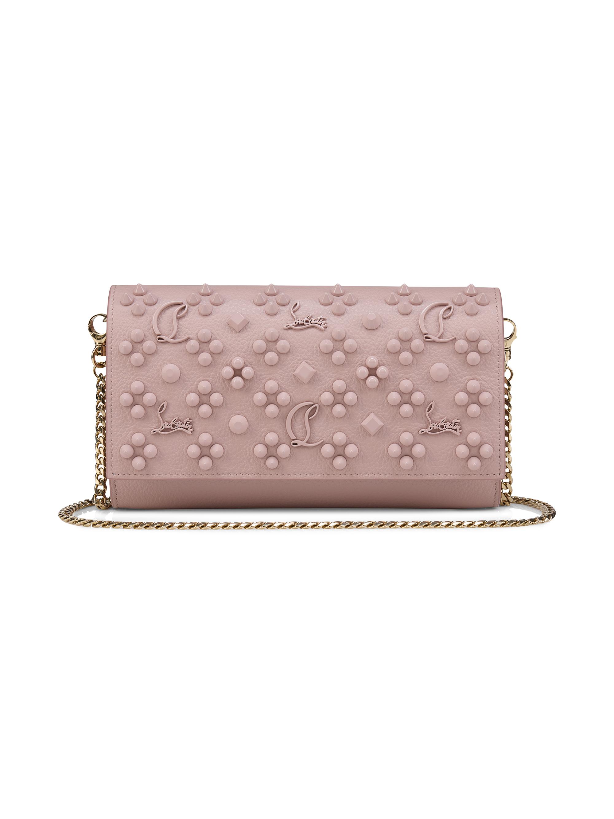 Christian Louboutin Women's Paloma Chain Wallet - Beige
