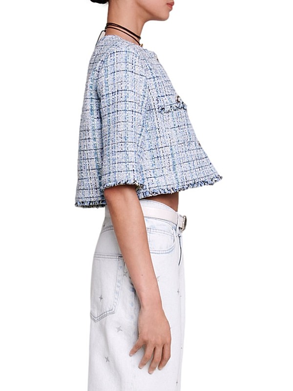 Shop Maje Tweed Jacket | Saks Fifth Avenue Shop Maje Tweed Jacket | Saks Fifth Avenue