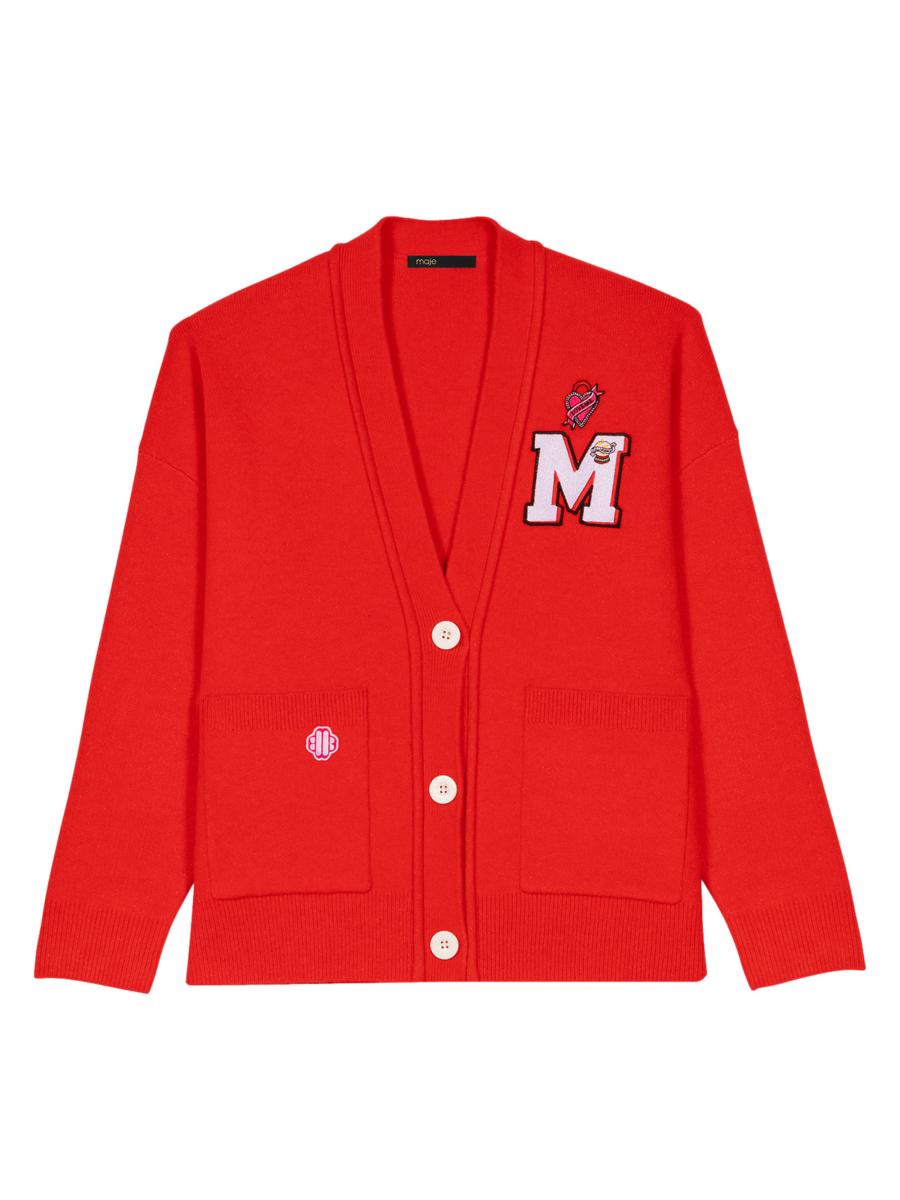 Maje Knit Cardigan Sweater | Saks Fifth Avenue