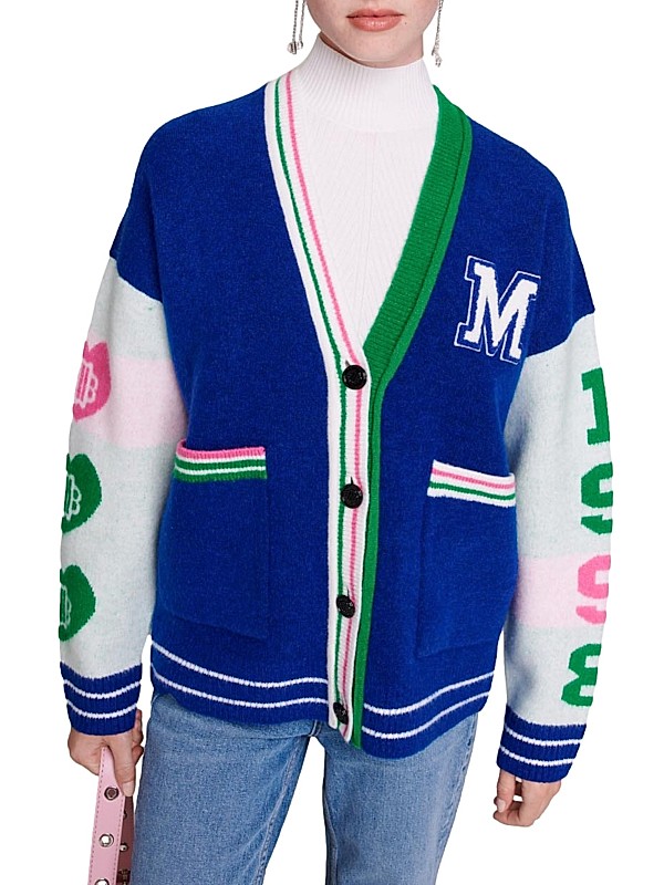 Shop Maje Knit Cardigan | Saks Fifth Avenue Shop Maje Knit Cardigan | Saks Fifth Avenue