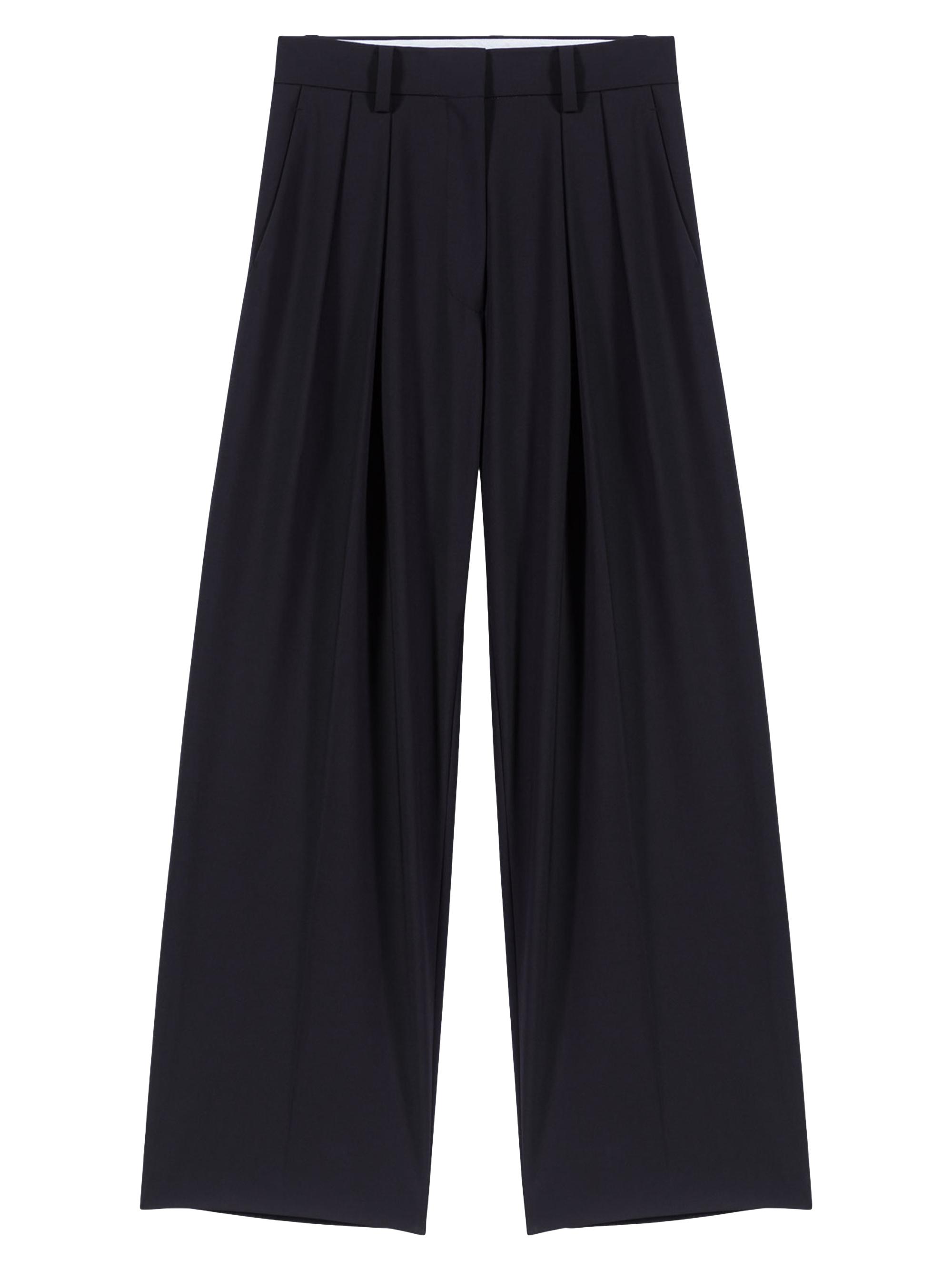 Maje Women's Oversize Boyish Trousers - Black