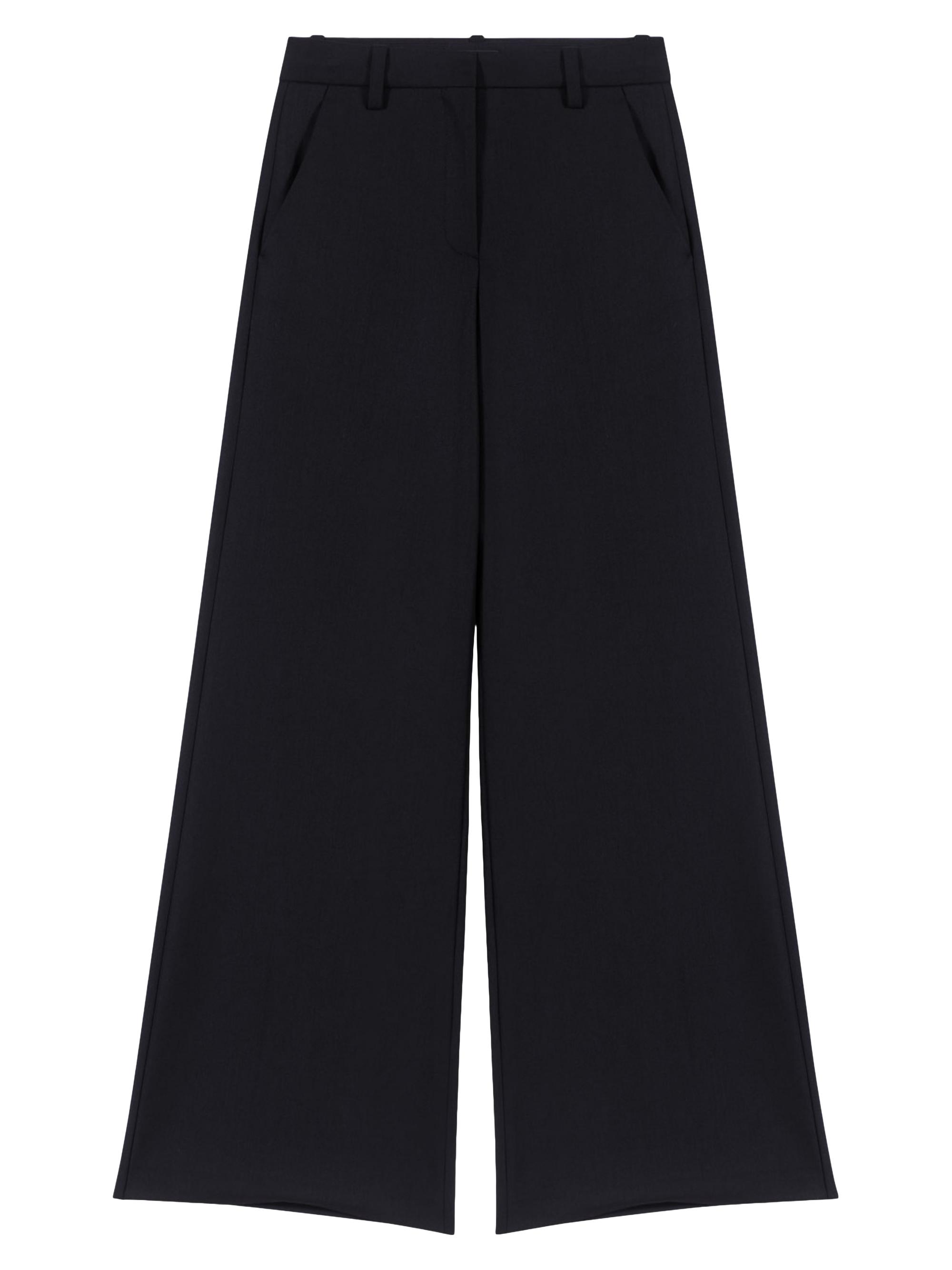 Maje Women's Flared Trousers - Black