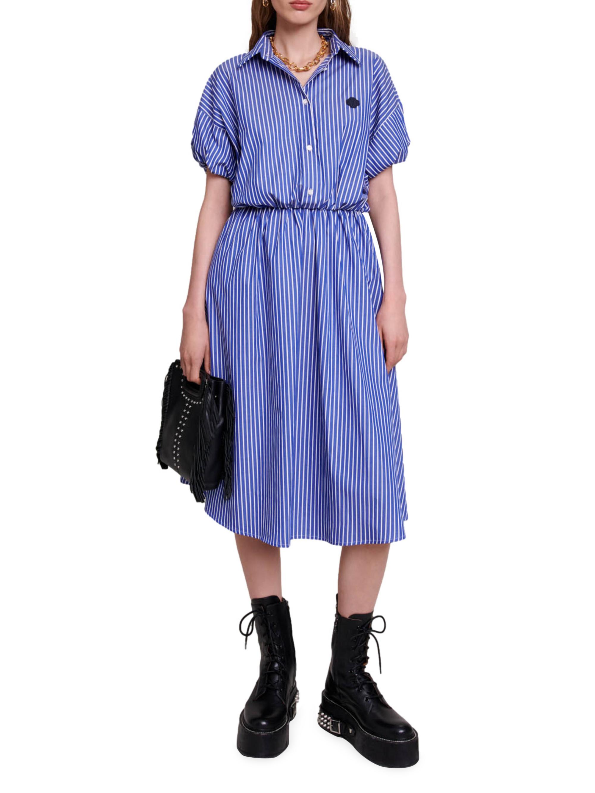 Maje Long Striped Shirt Dress | Saks Fifth Avenue