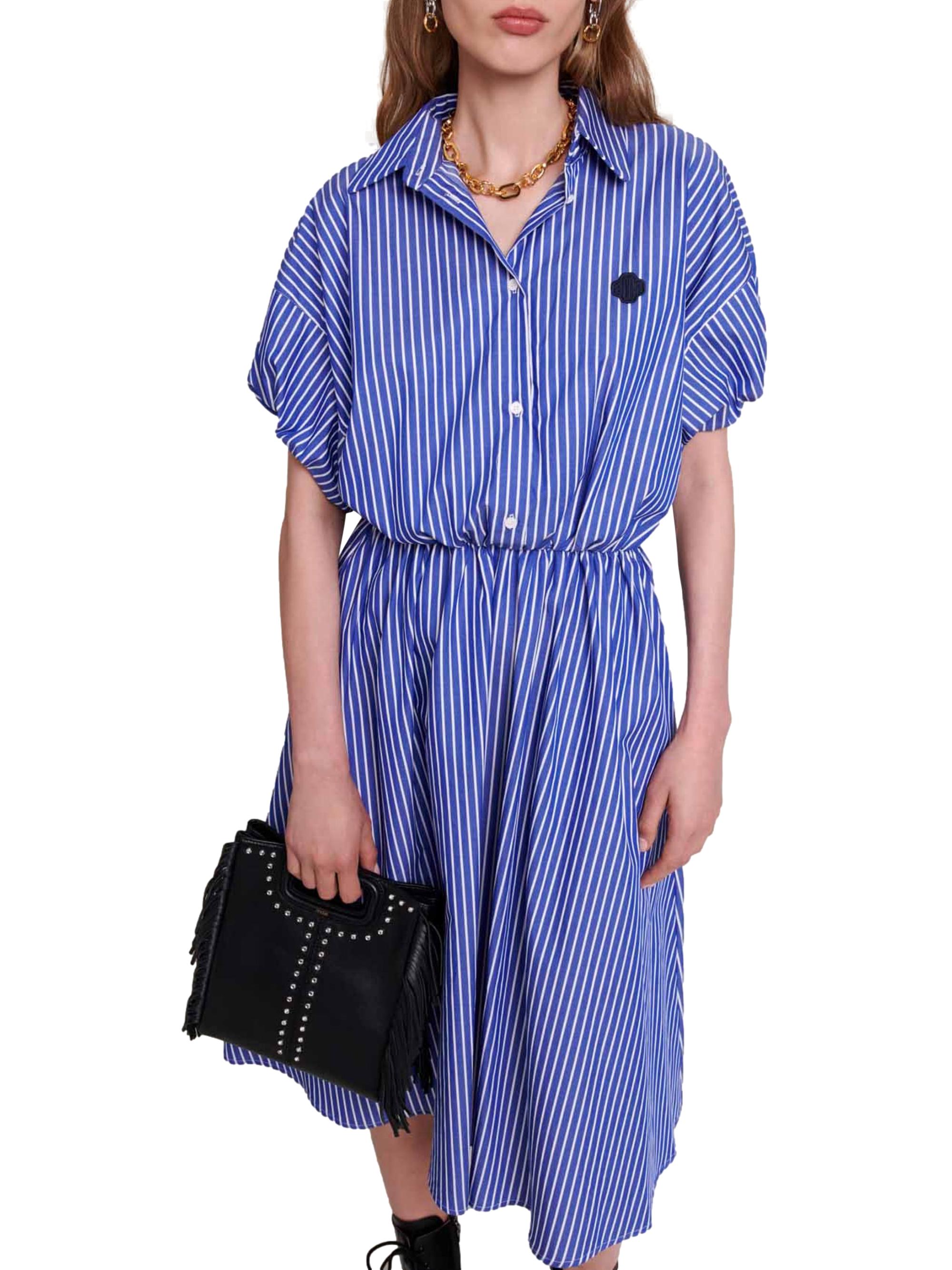 Maje Long Striped Shirt Dress | Saks Fifth Avenue
